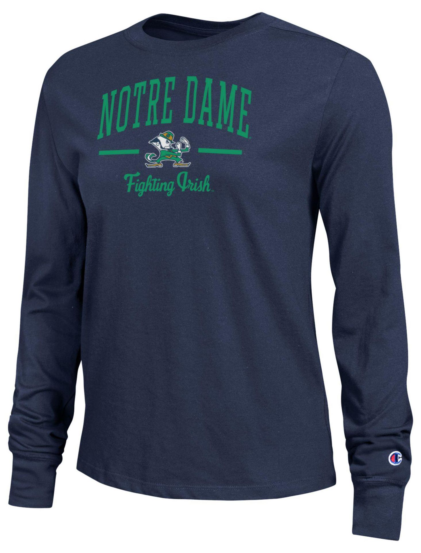 Champion Women's Notre Dame Fighting Irish Core Long Sleeve Shirt