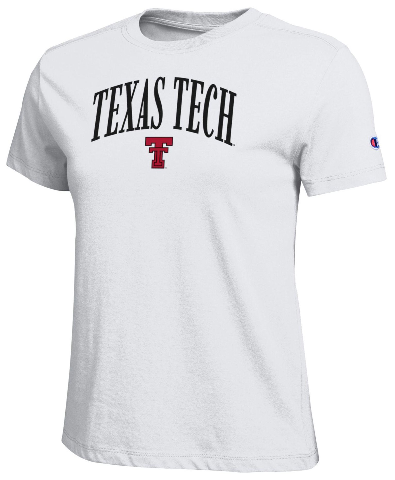 Champion Women's Texas Tech Red Raiders White Core T-Shirt
