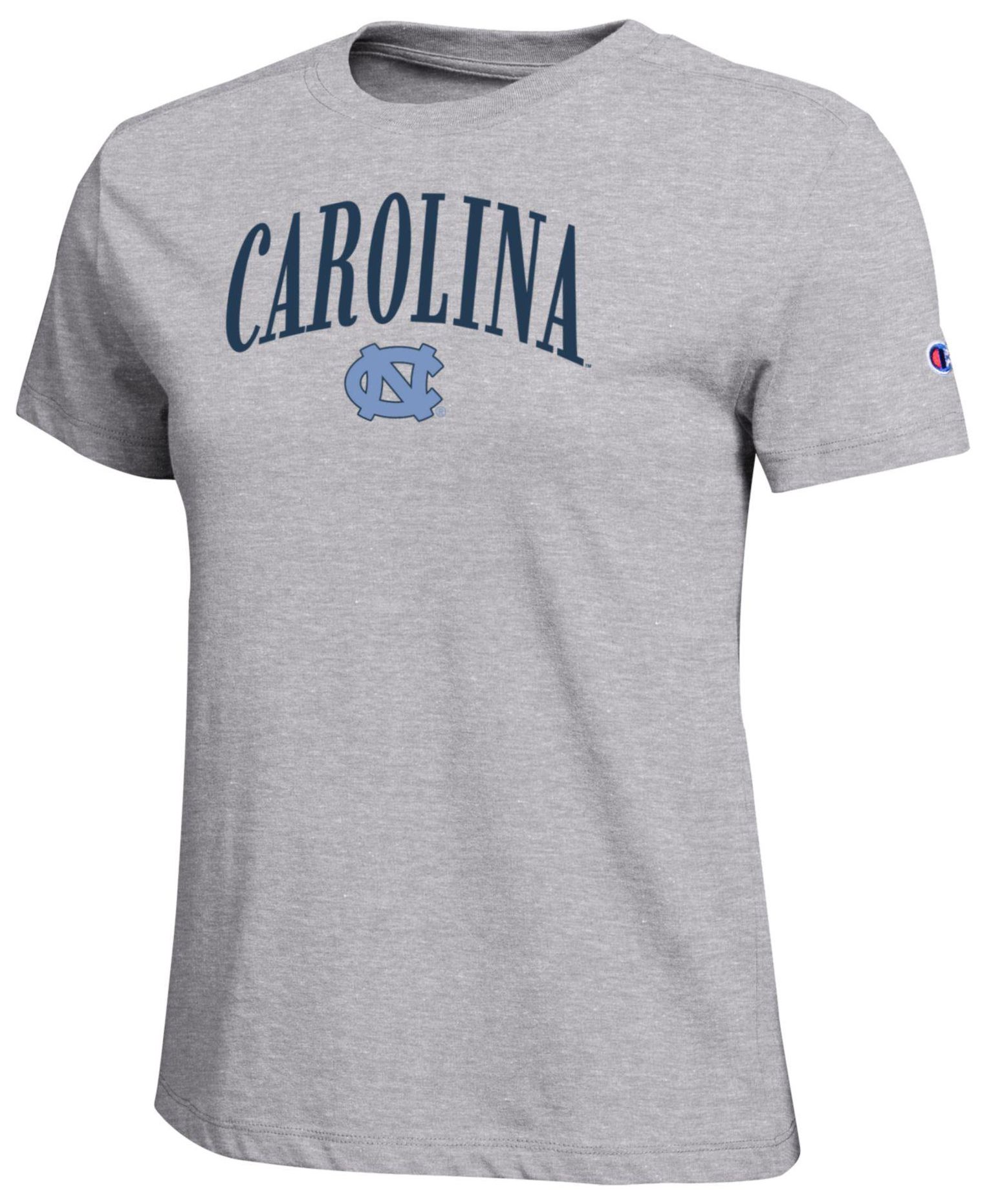 Champion Women's North Carolina Tar Heels Grey Core T-Shirt