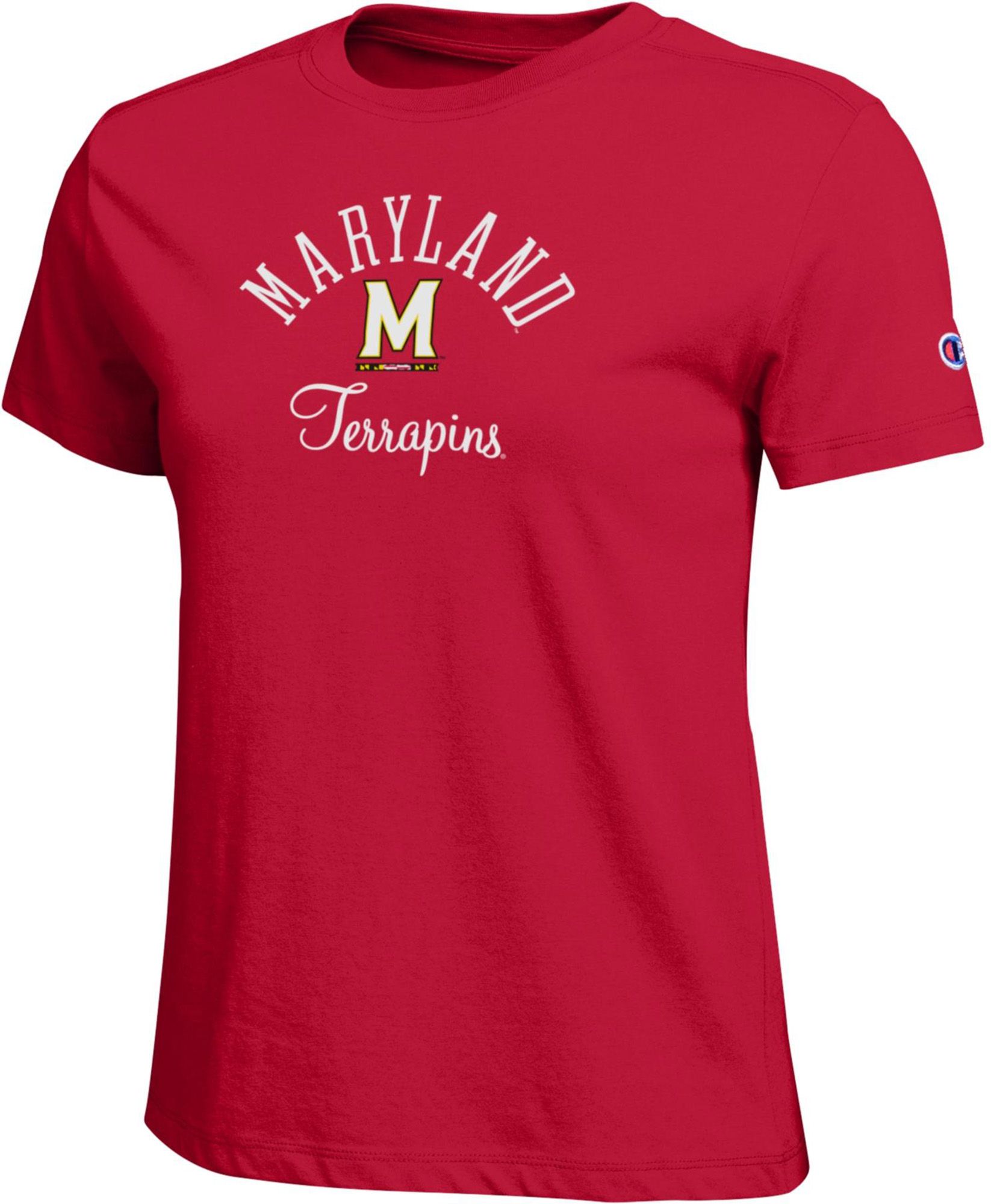 Champion Youth Maryland Terrapins Red Mascot T-Shirt