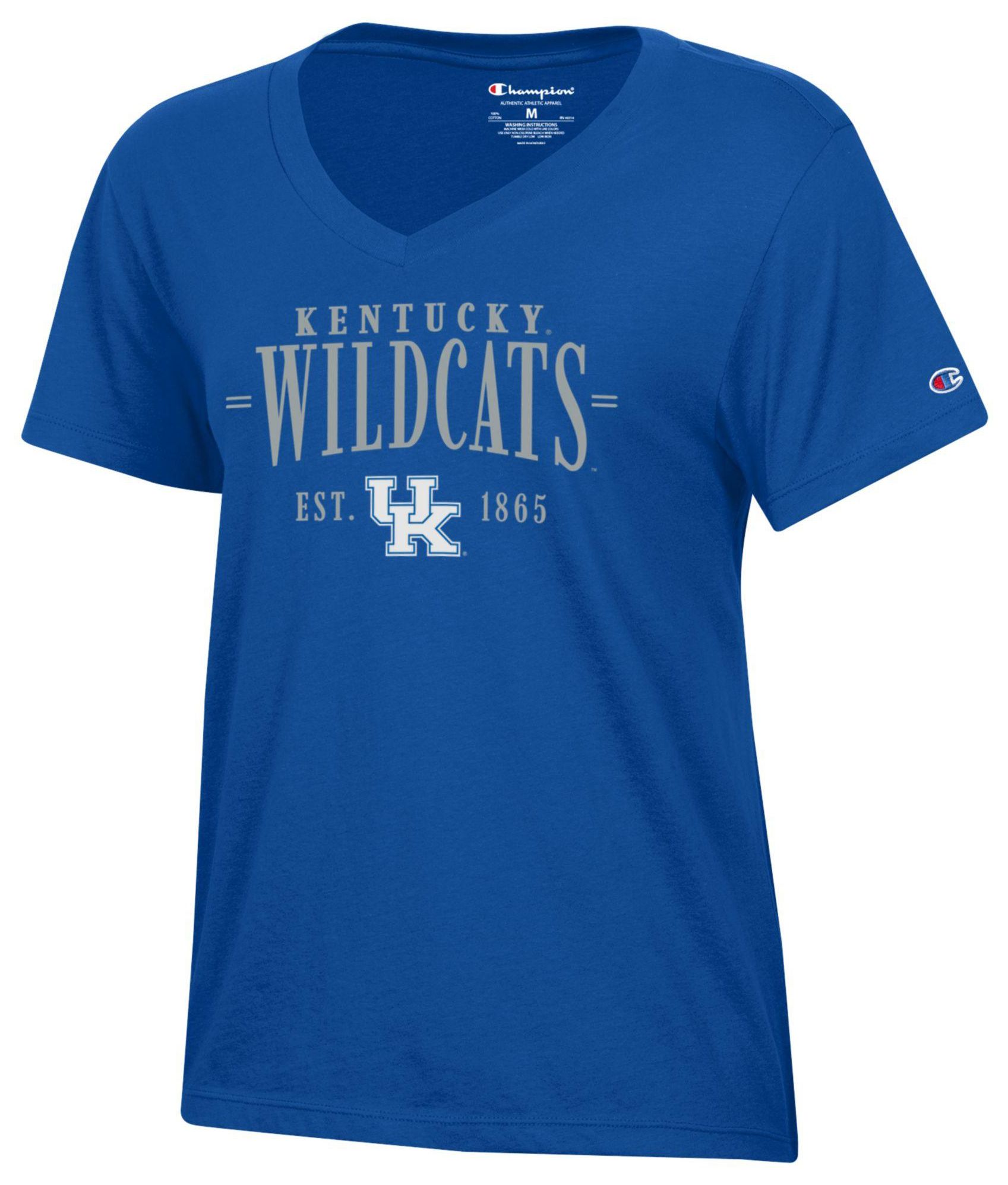 Champion Women's Kentucky Wildcats Core V-Neck T-Shirt