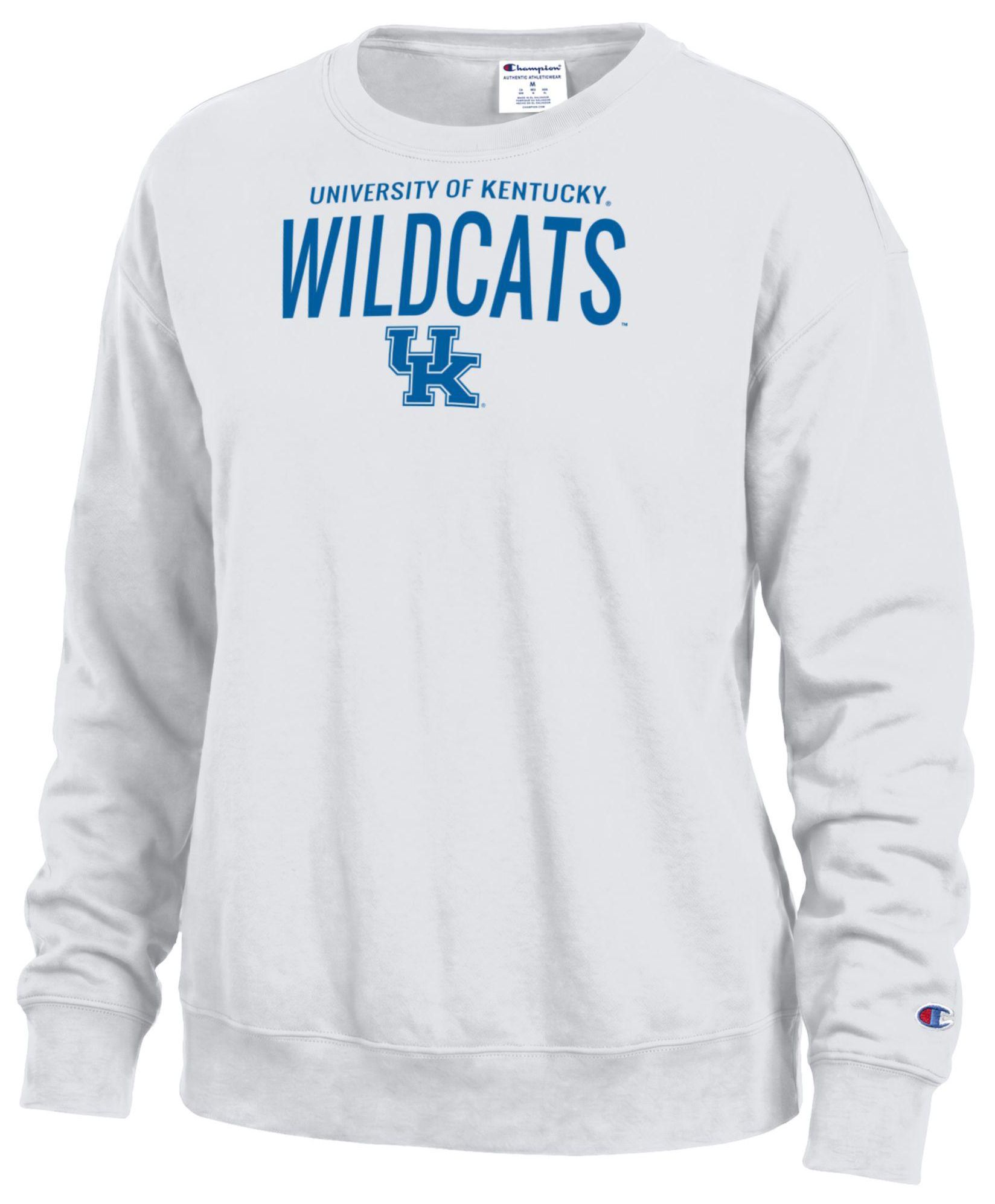 Champion Women's Kentucky Wildcats Powerblend Fleece Crewneck Sweatshirt