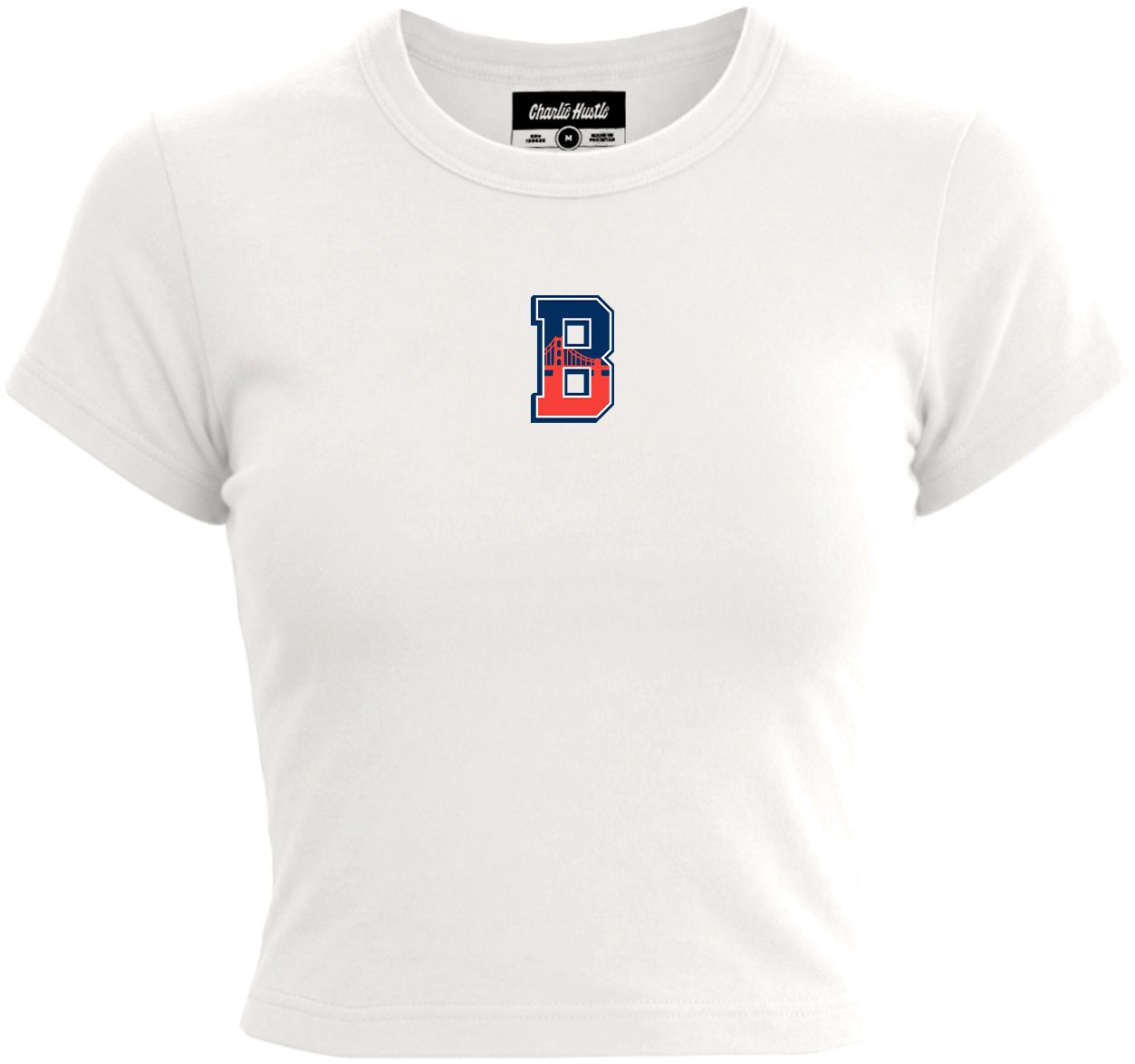 Charlie Hustle Women's Bay FC Patch T-Shirt