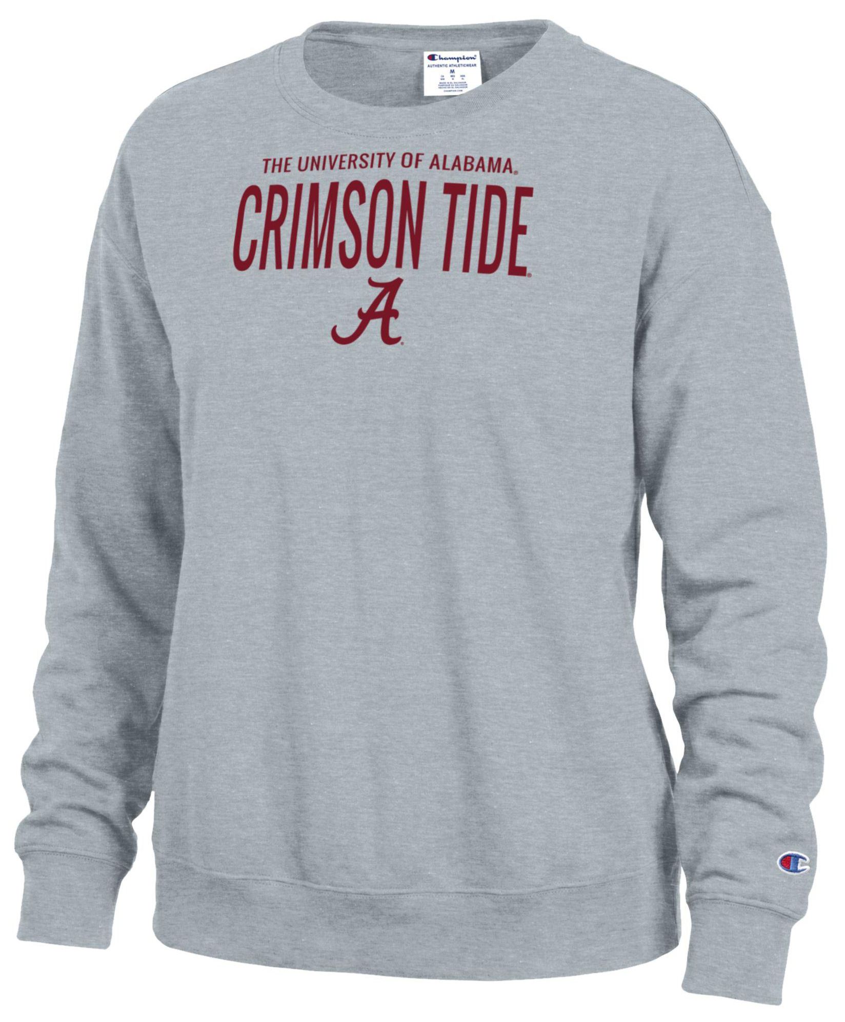 Champion Women's Alabama Crimson Tide Powerblend Fleece Crewneck Sweatshirt