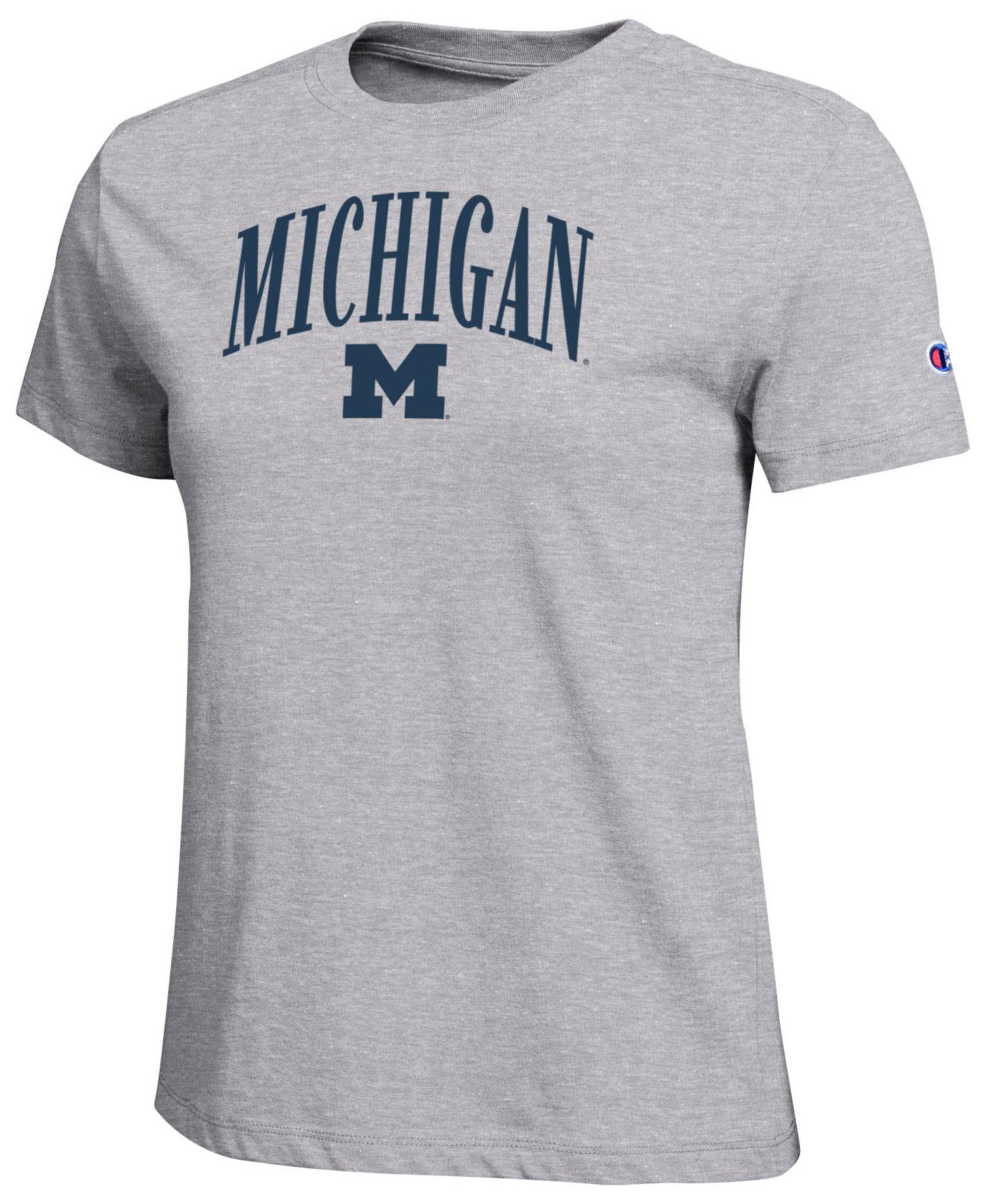 Champion Women's Michigan Wolverines Core V-Neck T-Shirt