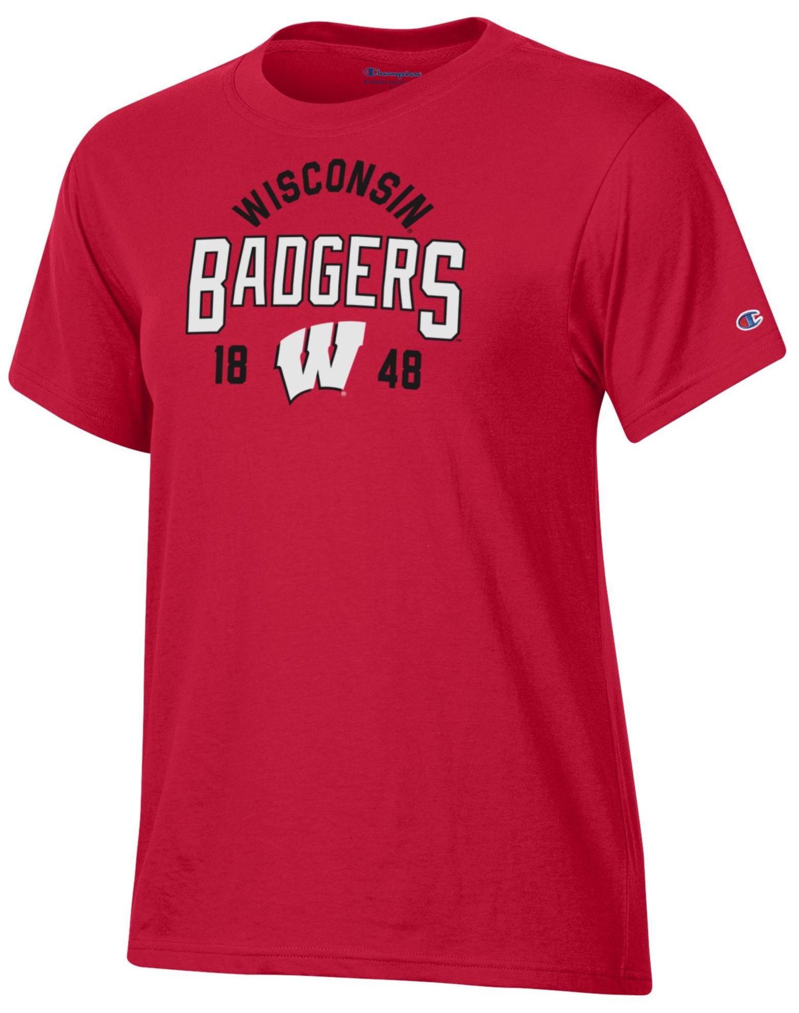 Champion Women's Wisconsin Badgers Scarlet T-Shirt