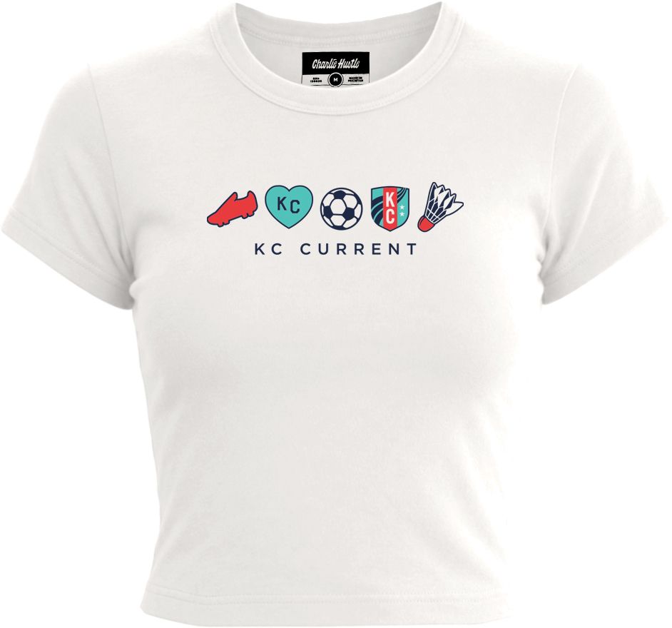 Charlie Hustle Women's Kansas City Current Patch T-Shirt