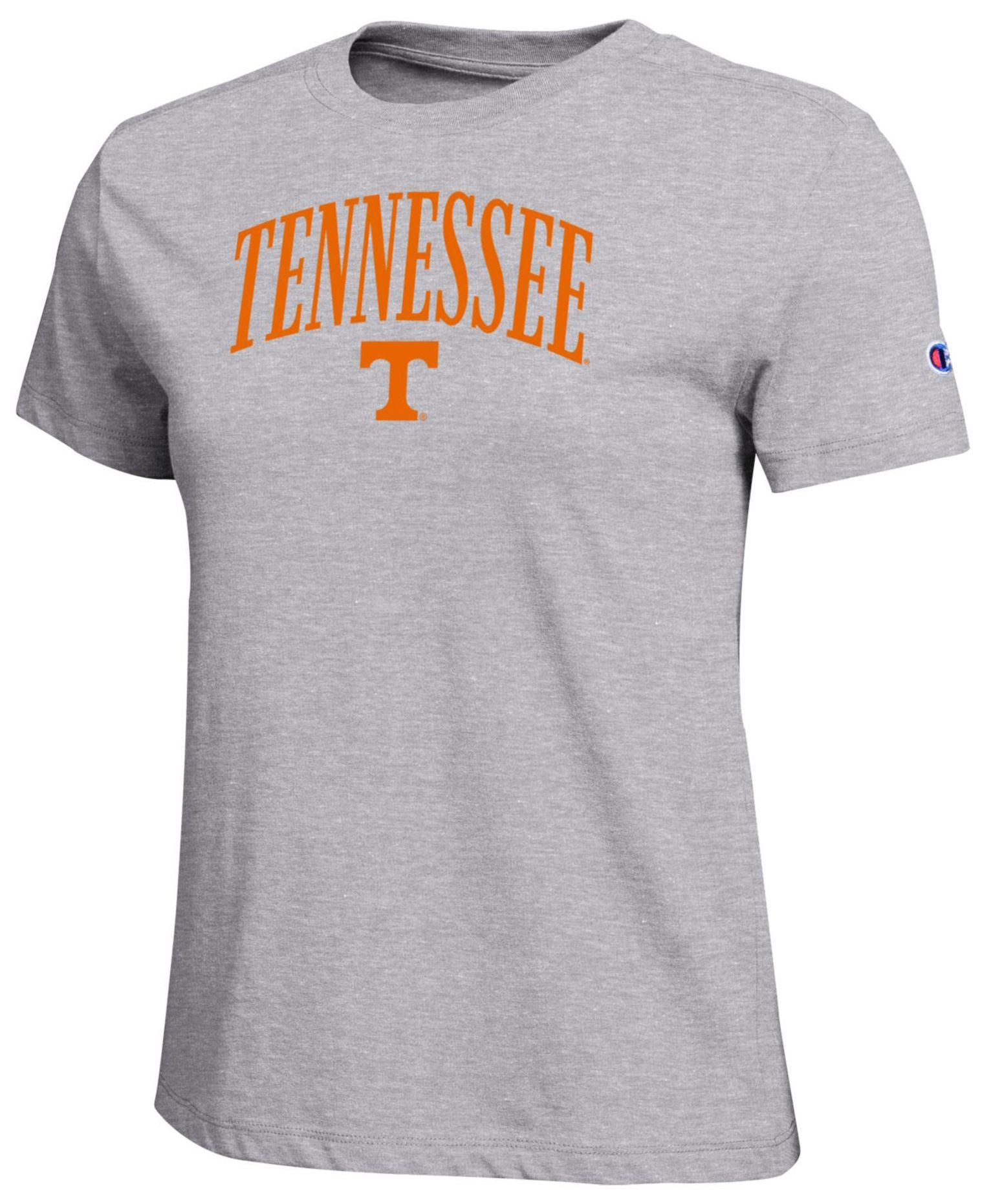 Champion Women's Tennessee Volunteers Grey Core T-Shirt
