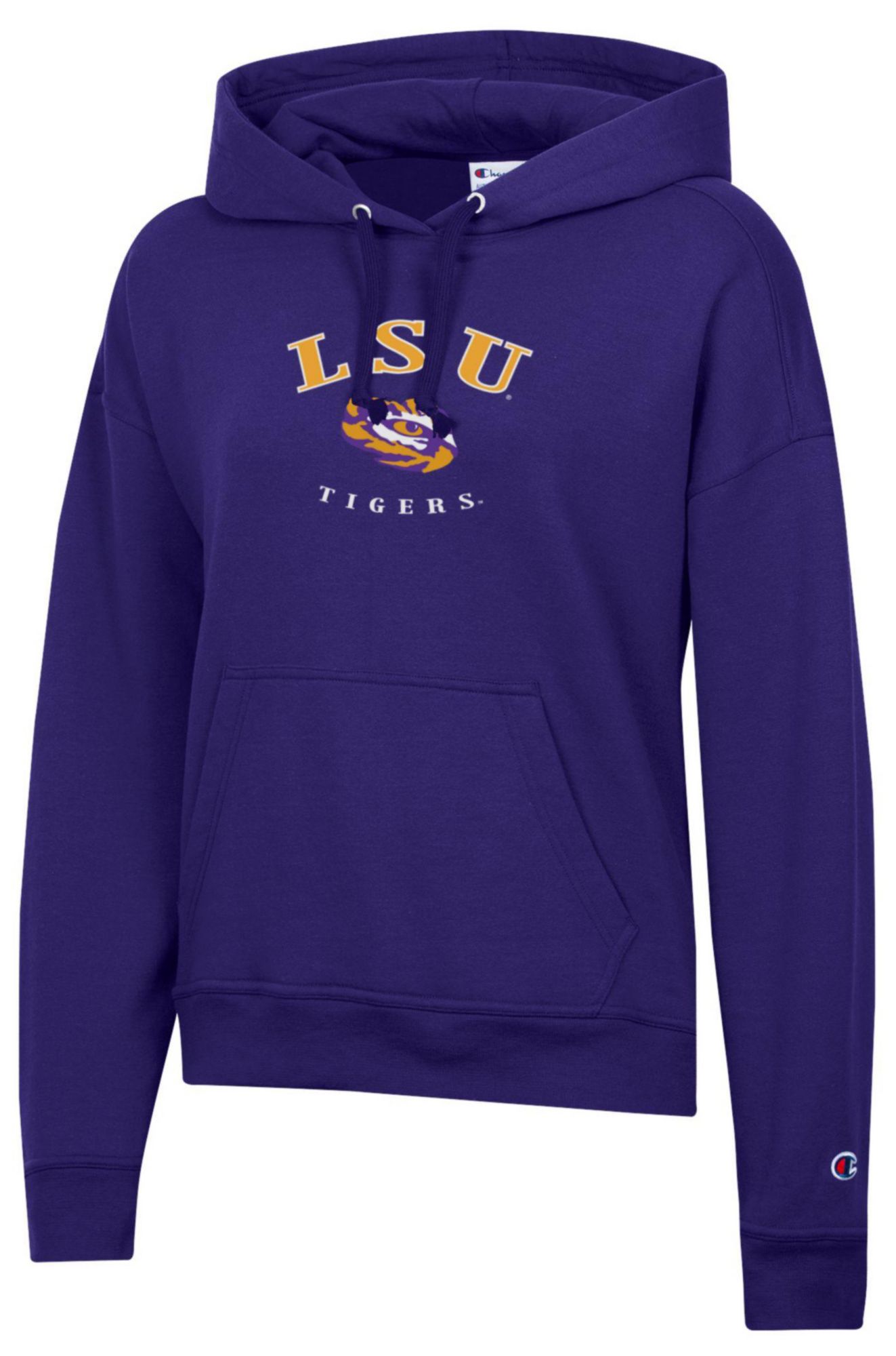 Champion Women's LSU Tigers Powerblend Fleece Hoodie | Dick's