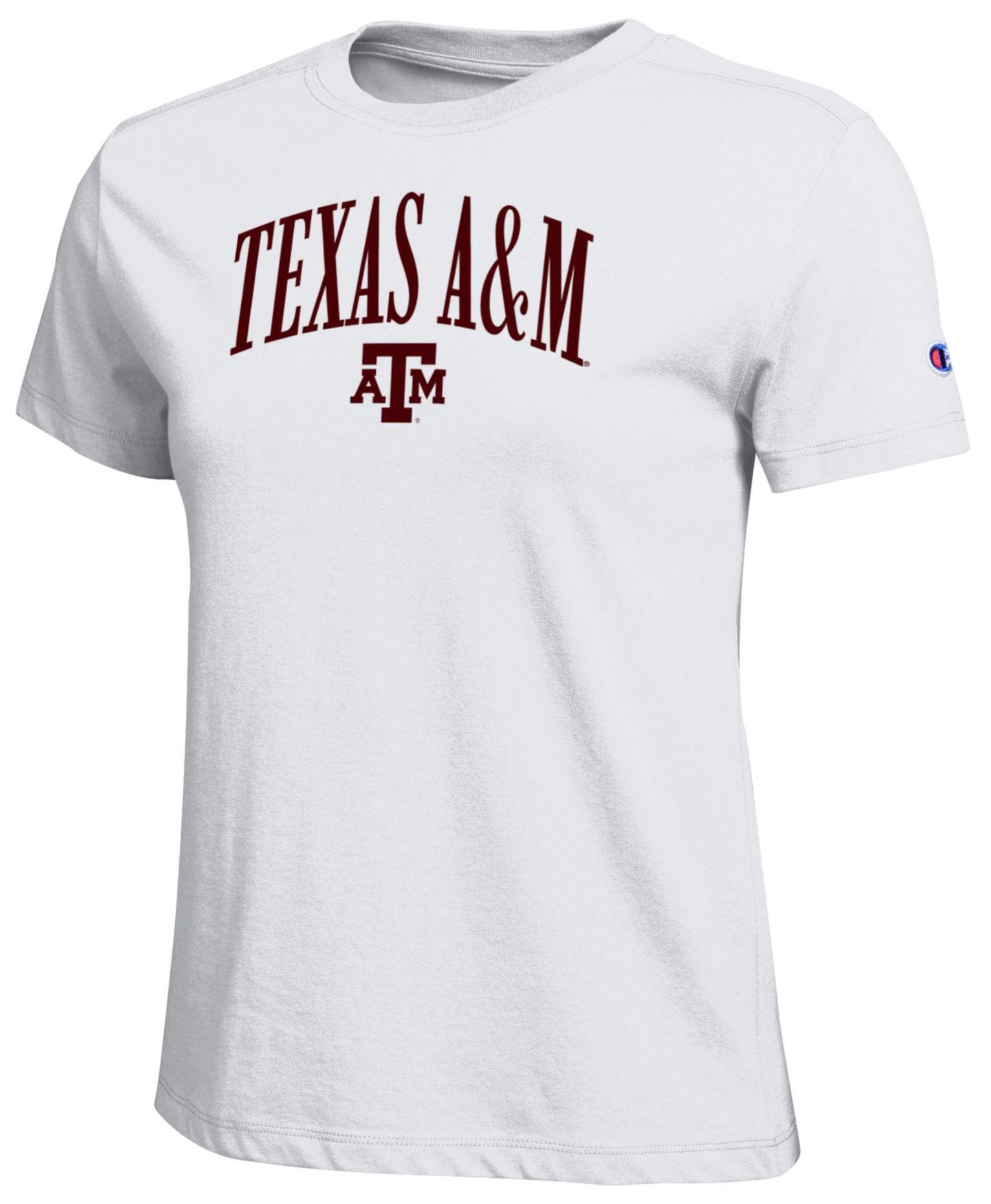 Champion Women's Texas A&amp;M Aggies White Core T-Shirt