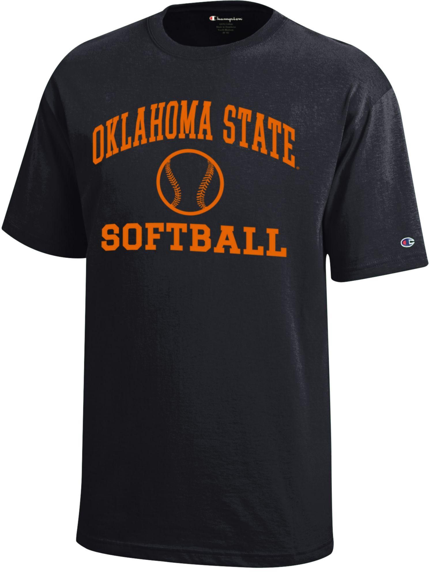 Champion Youth Oklahoma State Cowboys Jersey Softball T-Shirt
