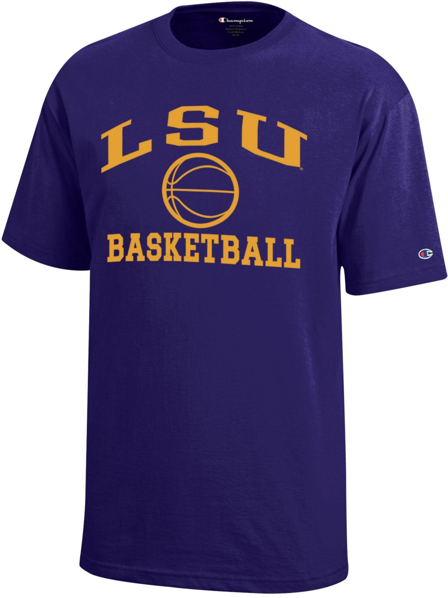 Champion Youth LSU Tigers Jersey Basketball T-Shirt