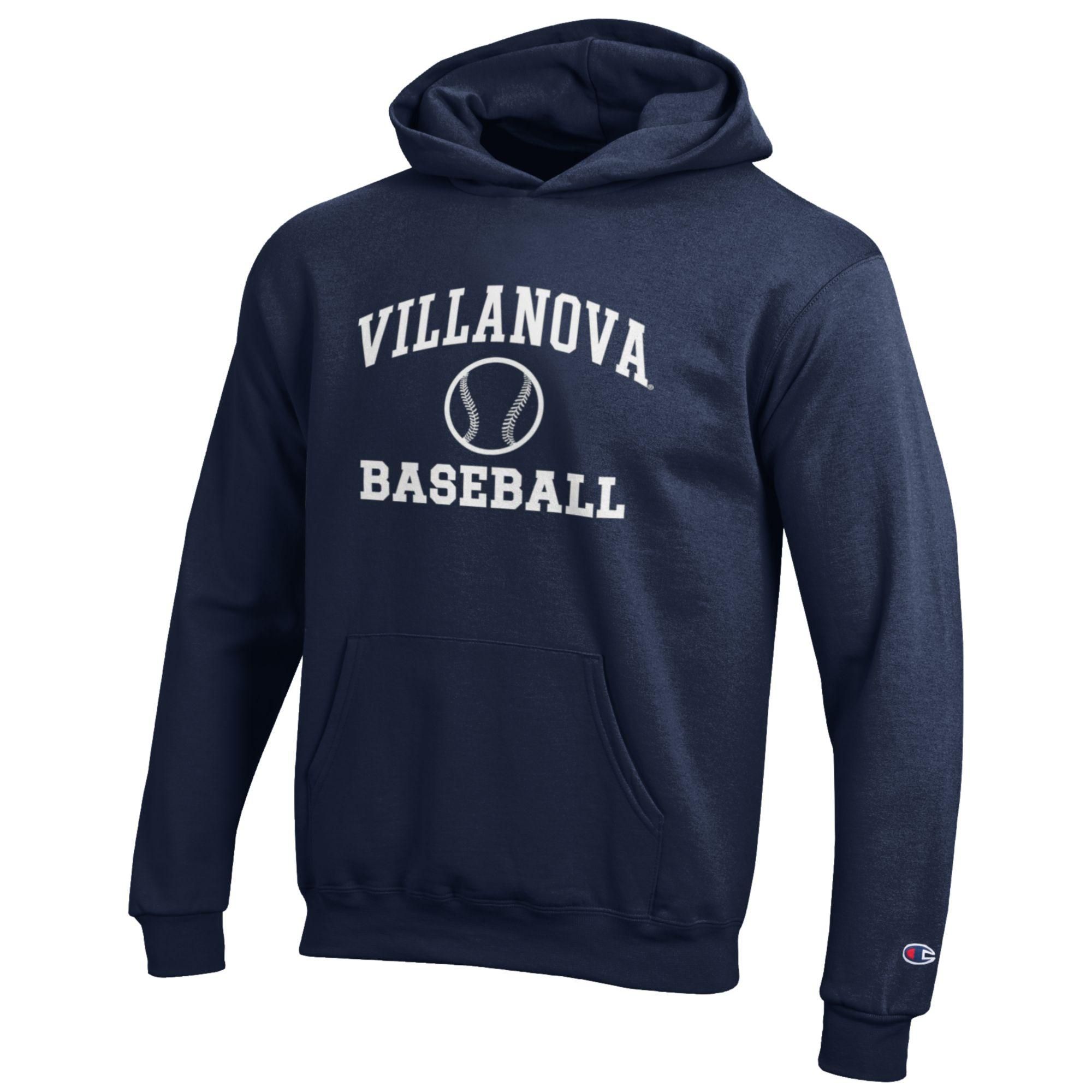 Champion Youth Villanova Wildcats Baseball Eco Powerblend Hoodie