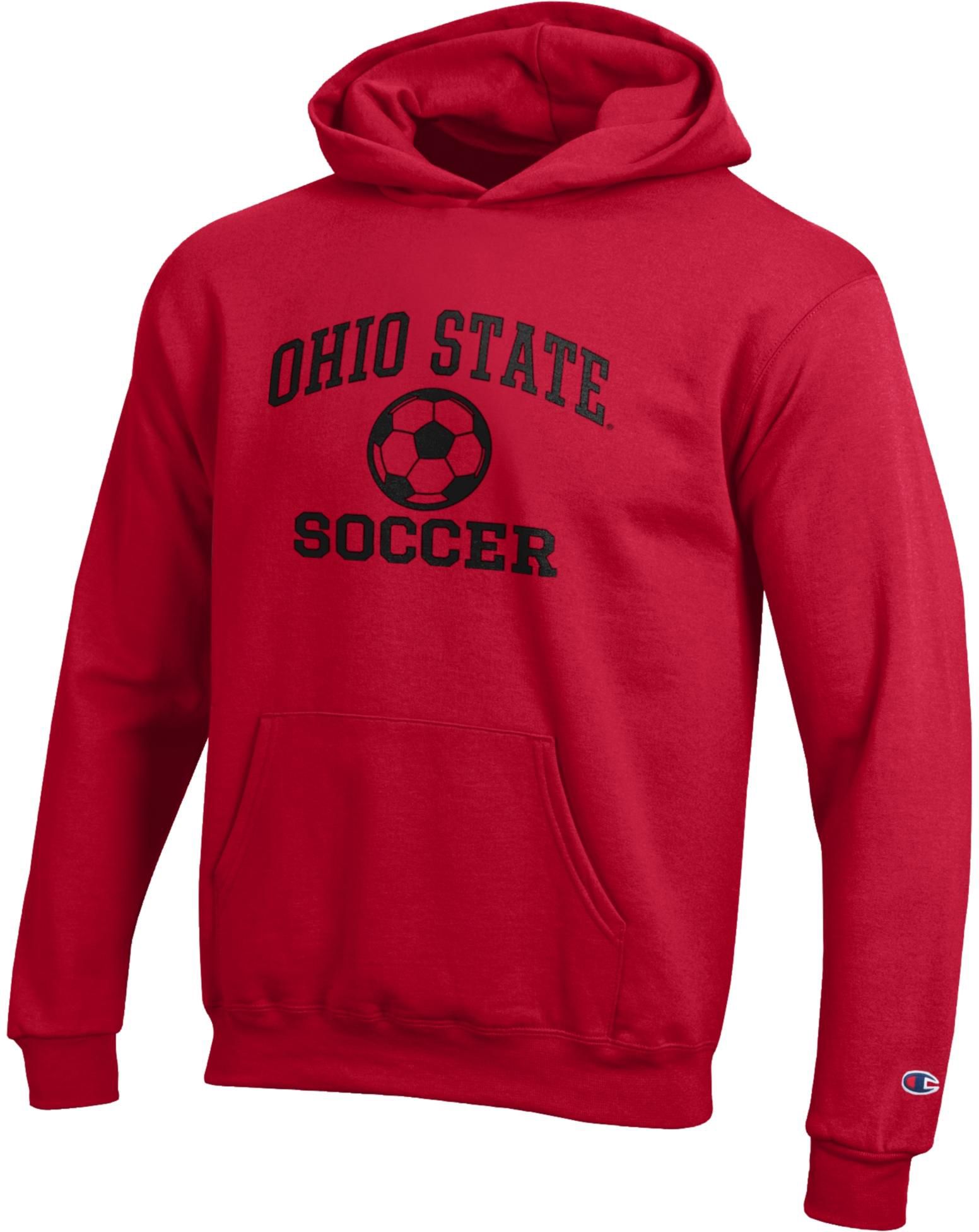 Champion Youth Ohio State Buckeyes Eco Powerblend Soccer Hoodie