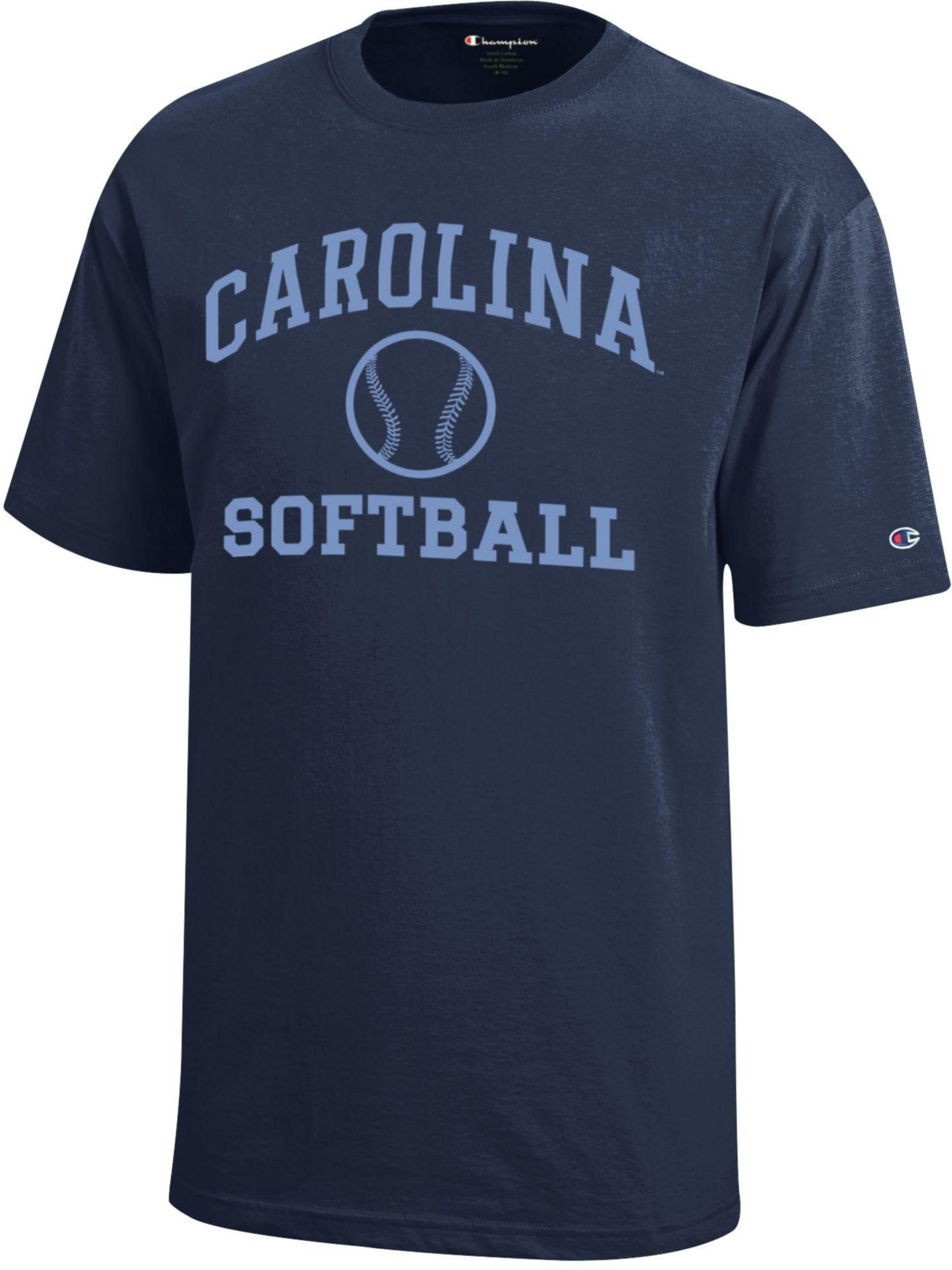 Champion Youth Carolina Tar Heels Jersey Softball T-Shirt