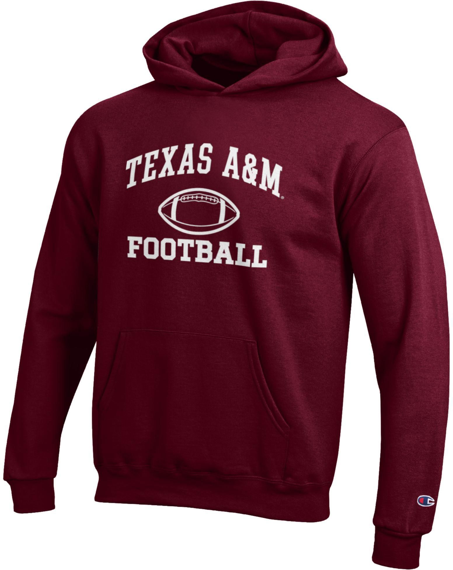 Champion Youth Texas A&amp;M Aggies Eco Powerblend Football Hoodie