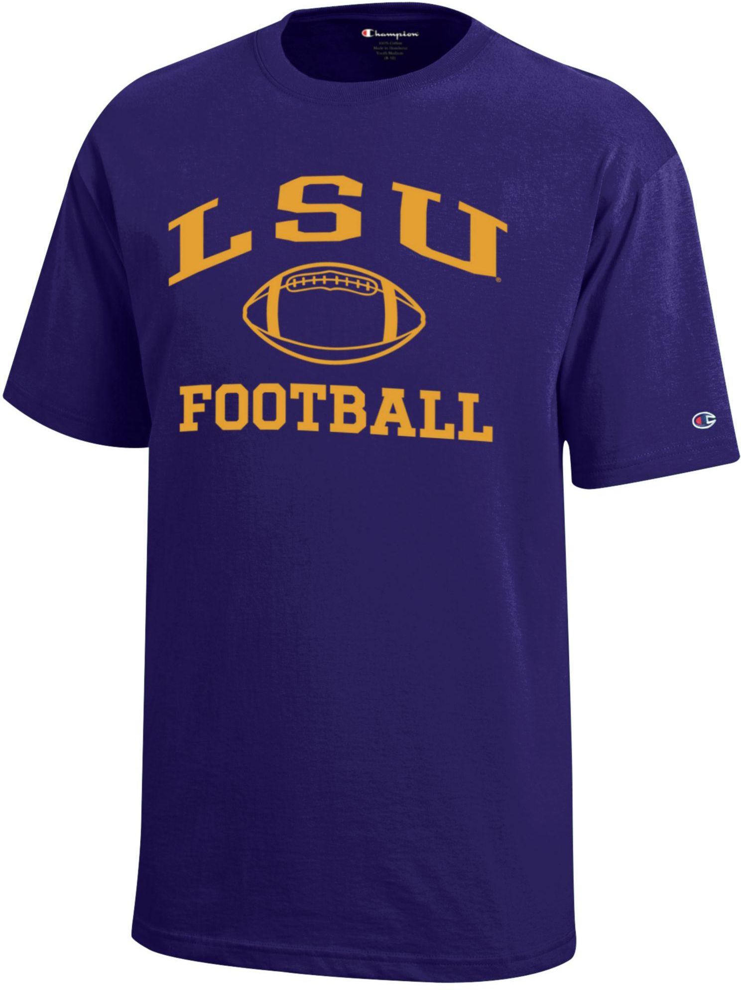 Champion Youth LSU Tigers Jersey Football T-Shirt