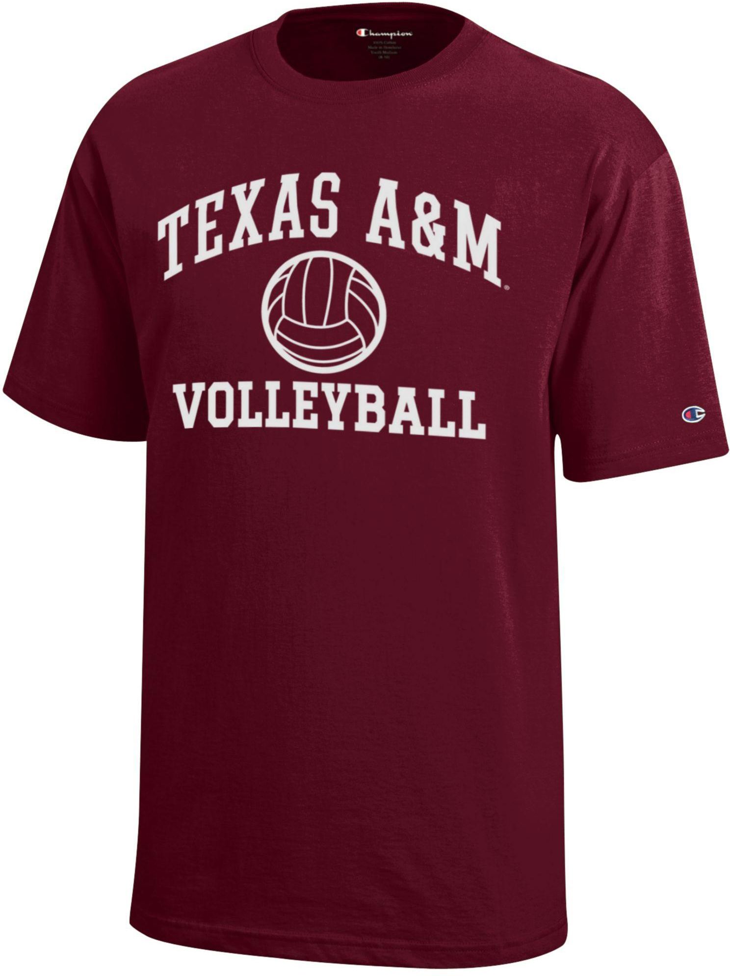 Champion Youth Texas A&amp;M Aggies Jersey Volleyball T-Shirt