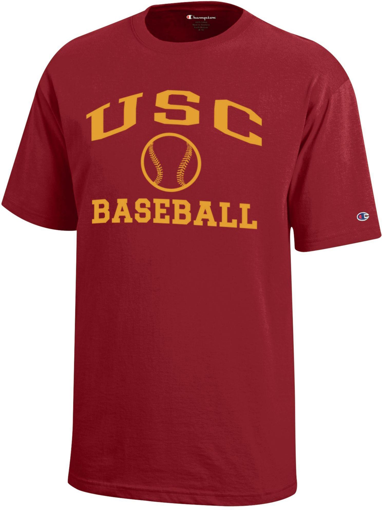 Champion Youth USC Trojans Jersey Baseball T-Shirt
