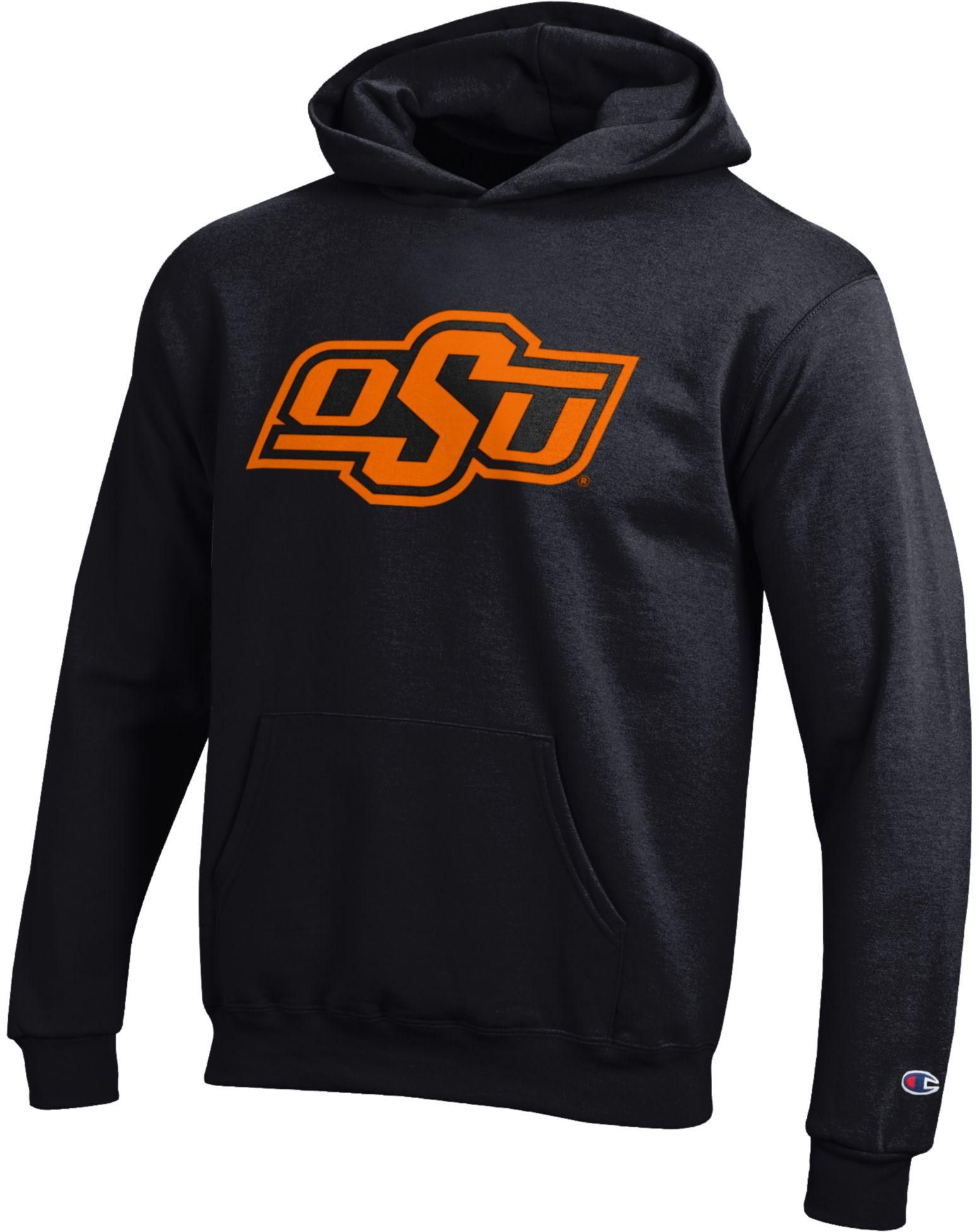 Champion Youth Oklahoma State Cowboys Eco Powerblend Black Hoodie