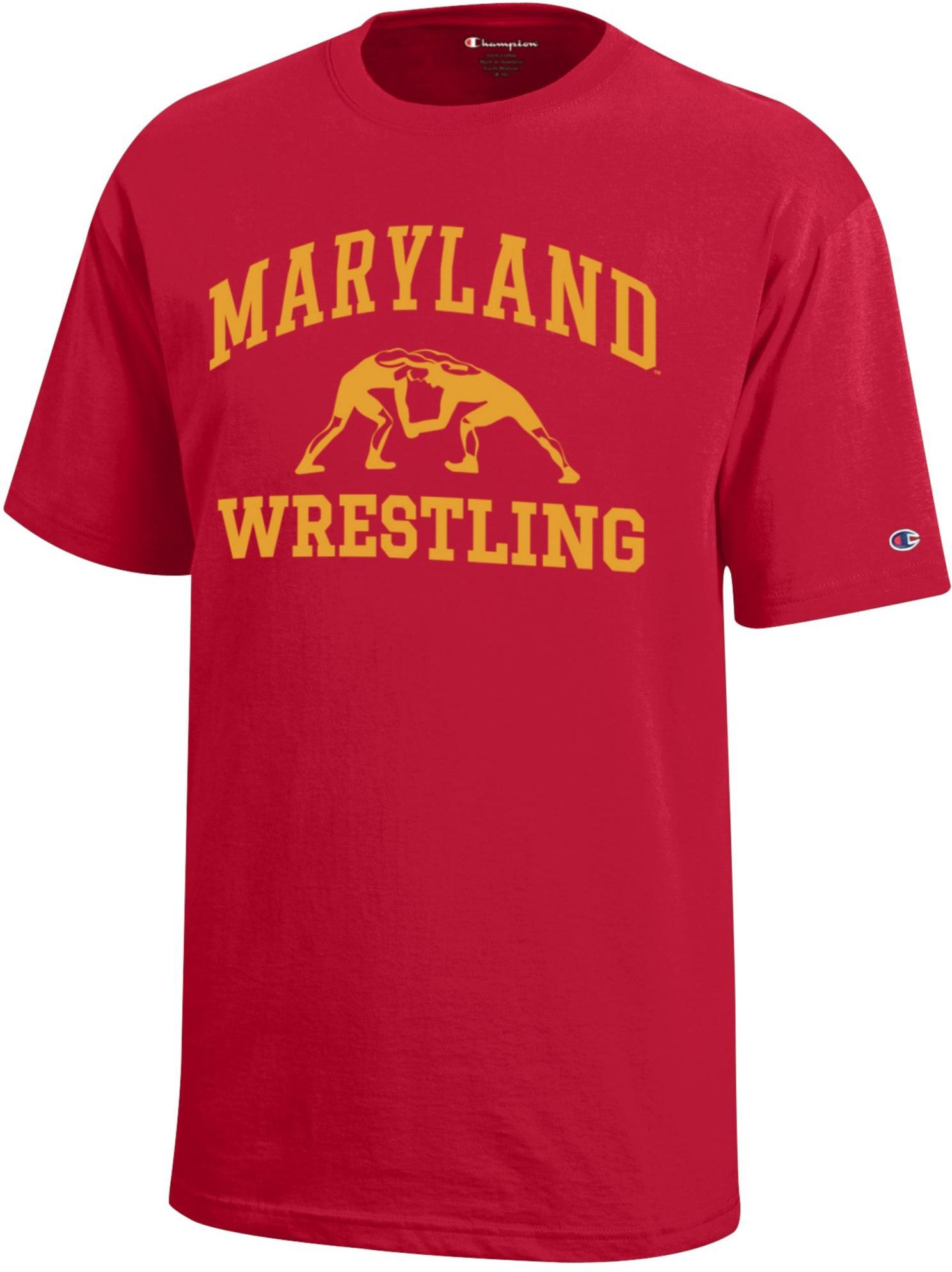 Champion Youth Maryland Terrapins Jersey Wrestling T-Shirt