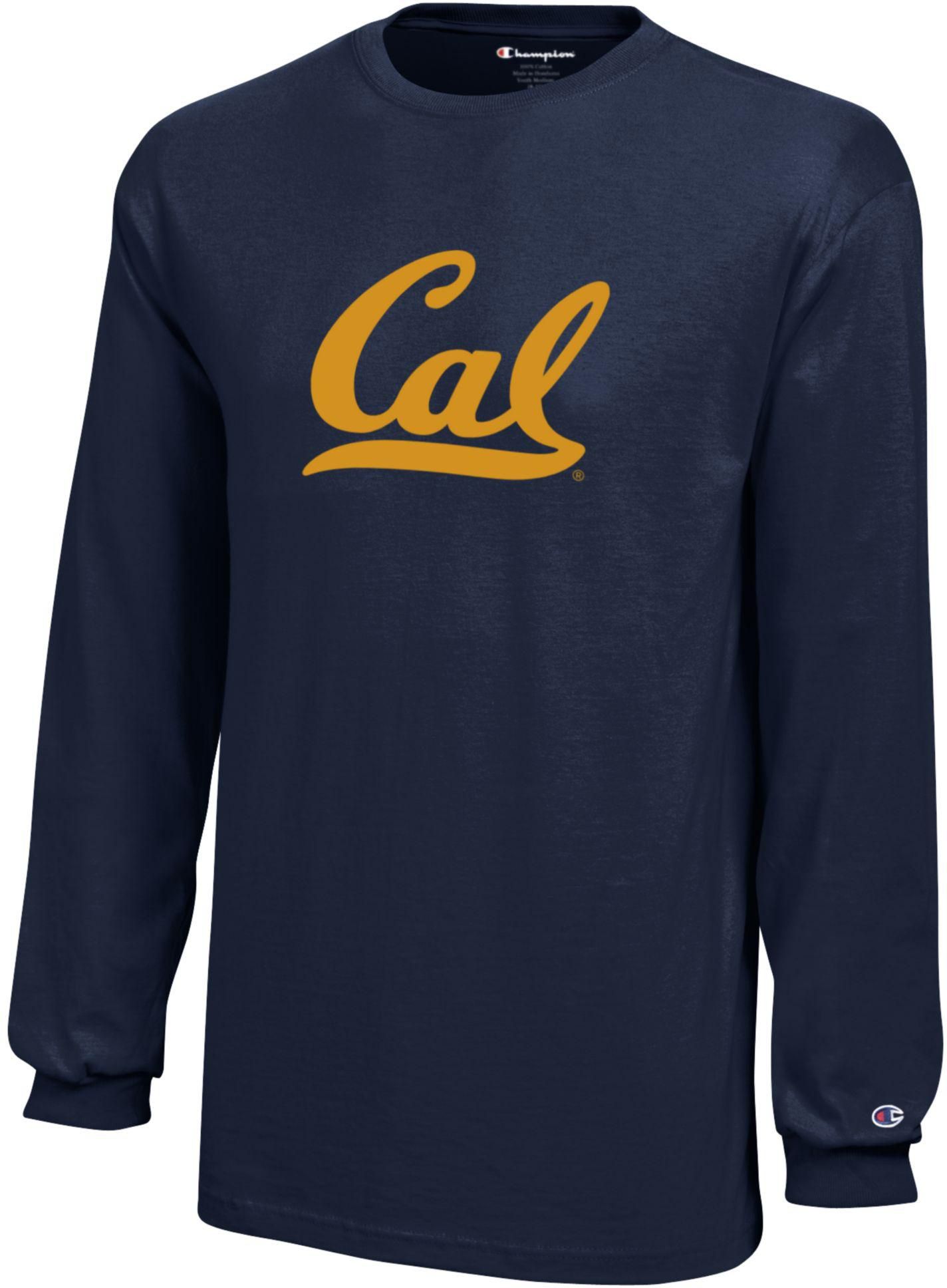 Champion Youth Cal Bears Jersey Blue Long Sleeve Shirt