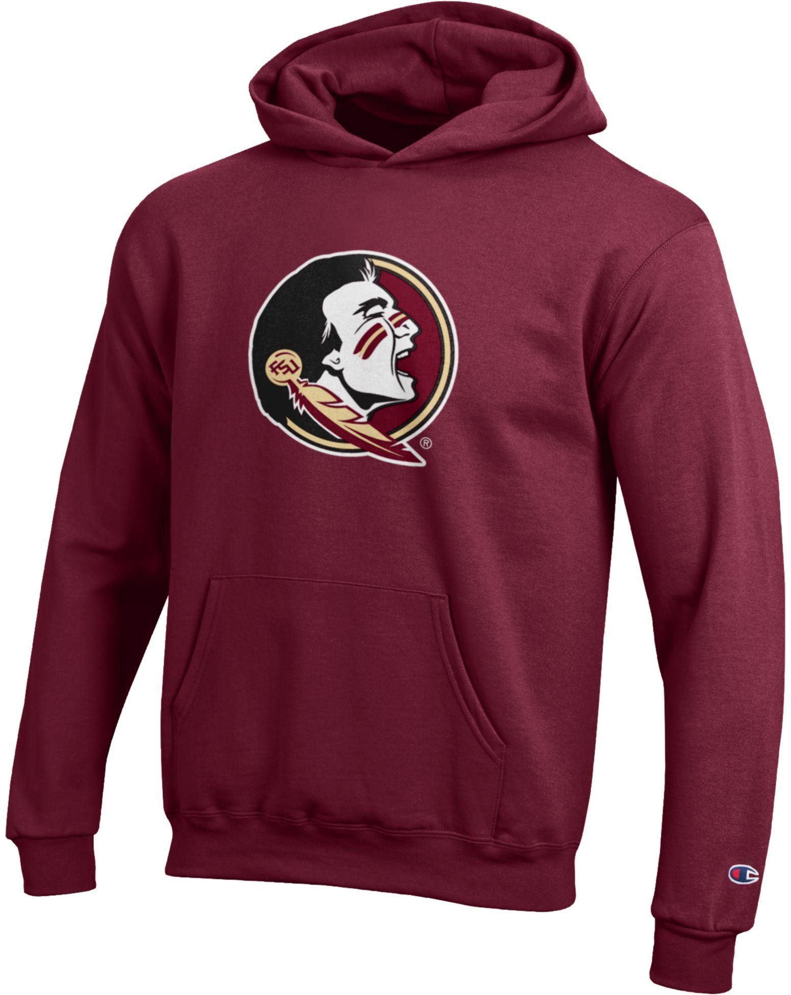 Champion Youth Florida State Seminoles Eco Powerblend Red Hoodie