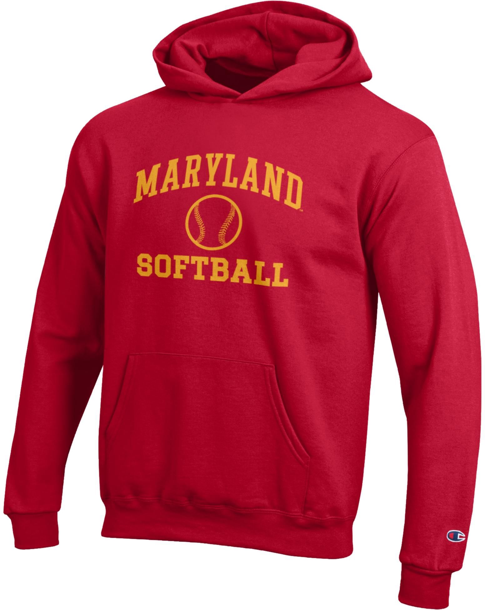 Champion Youth Maryland Terrapins Eco Powerblend Softball Hoodie