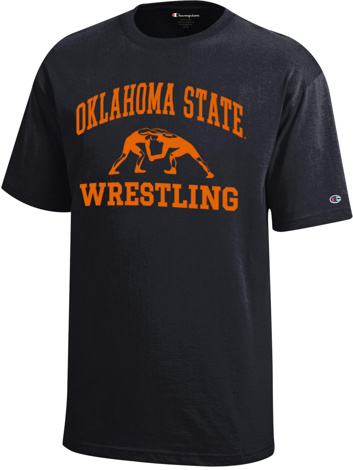 Champion Youth Oklahoma State Cowboys Jersey Wrestling T-Shirt