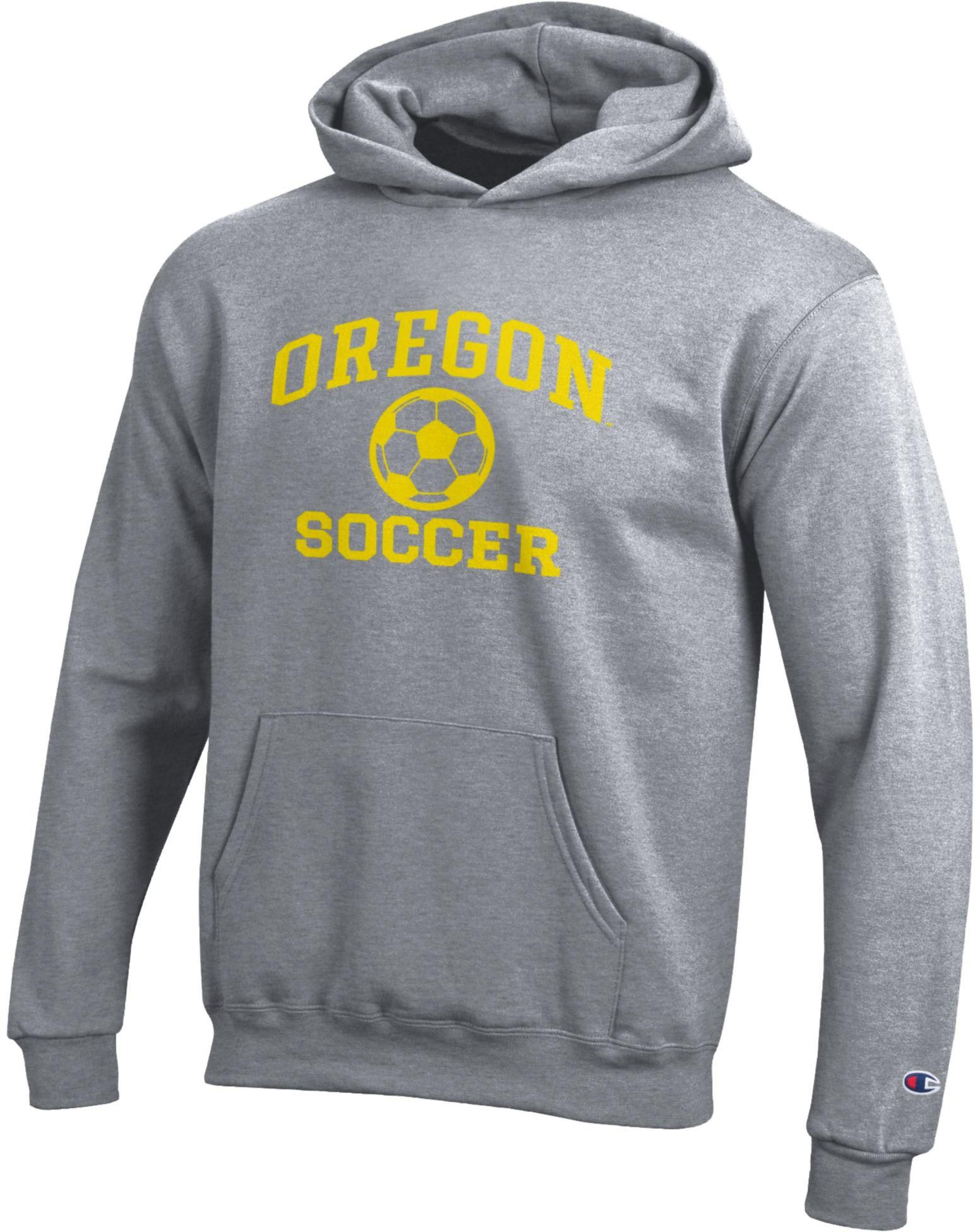 Champion Youth Oregon Ducks Eco Powerblend Soccer Hoodie