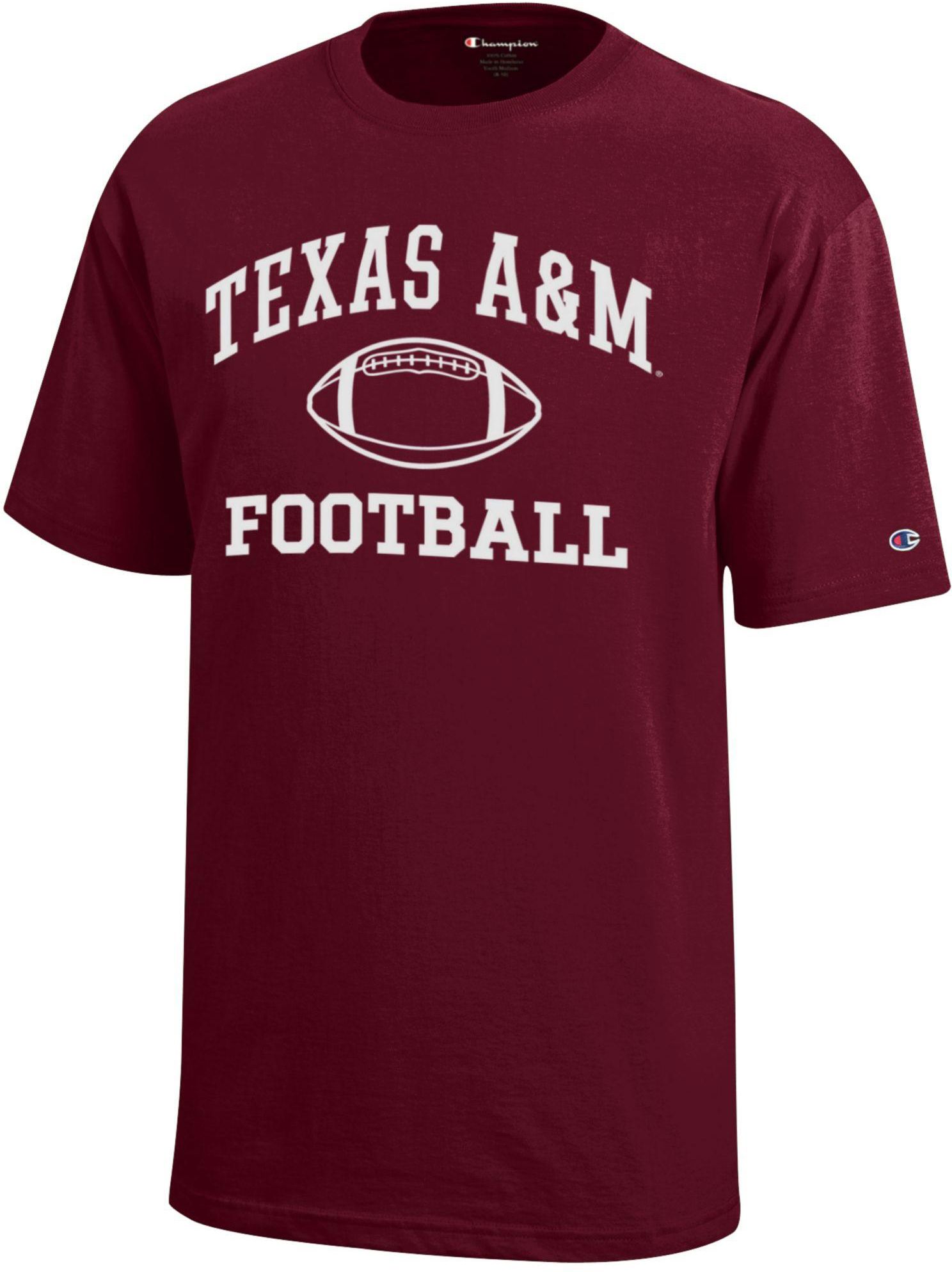 Champion Youth Texas A&amp;M Aggies Jersey Football T-Shirt