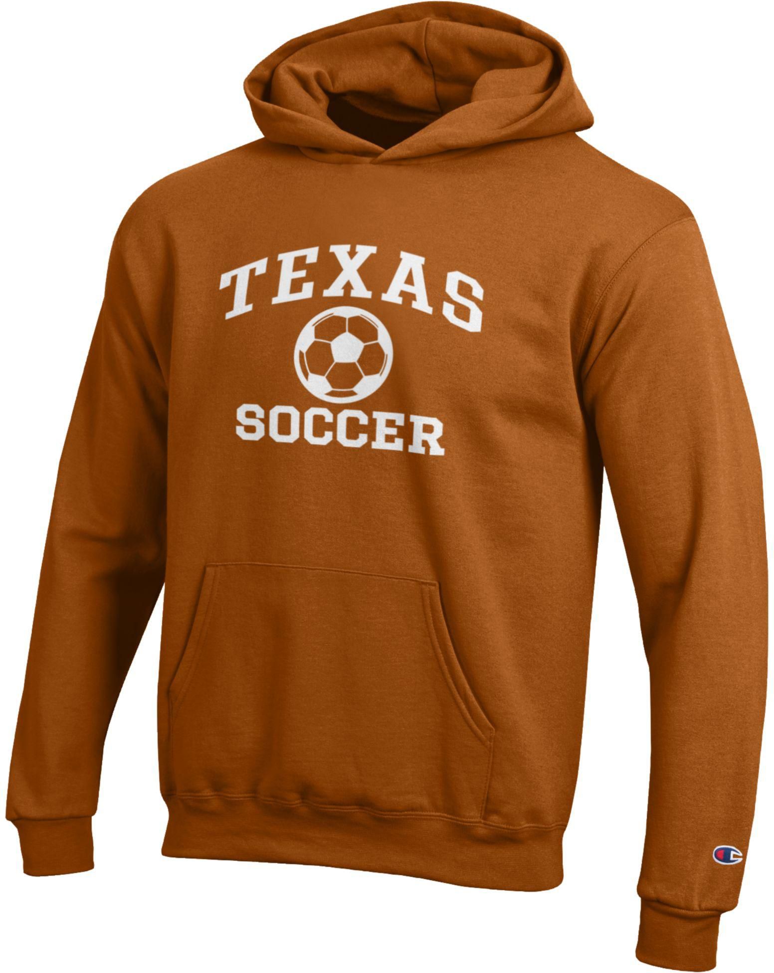 Champion Youth Texas Longhorns Eco Powerblend Soccer Hoodie