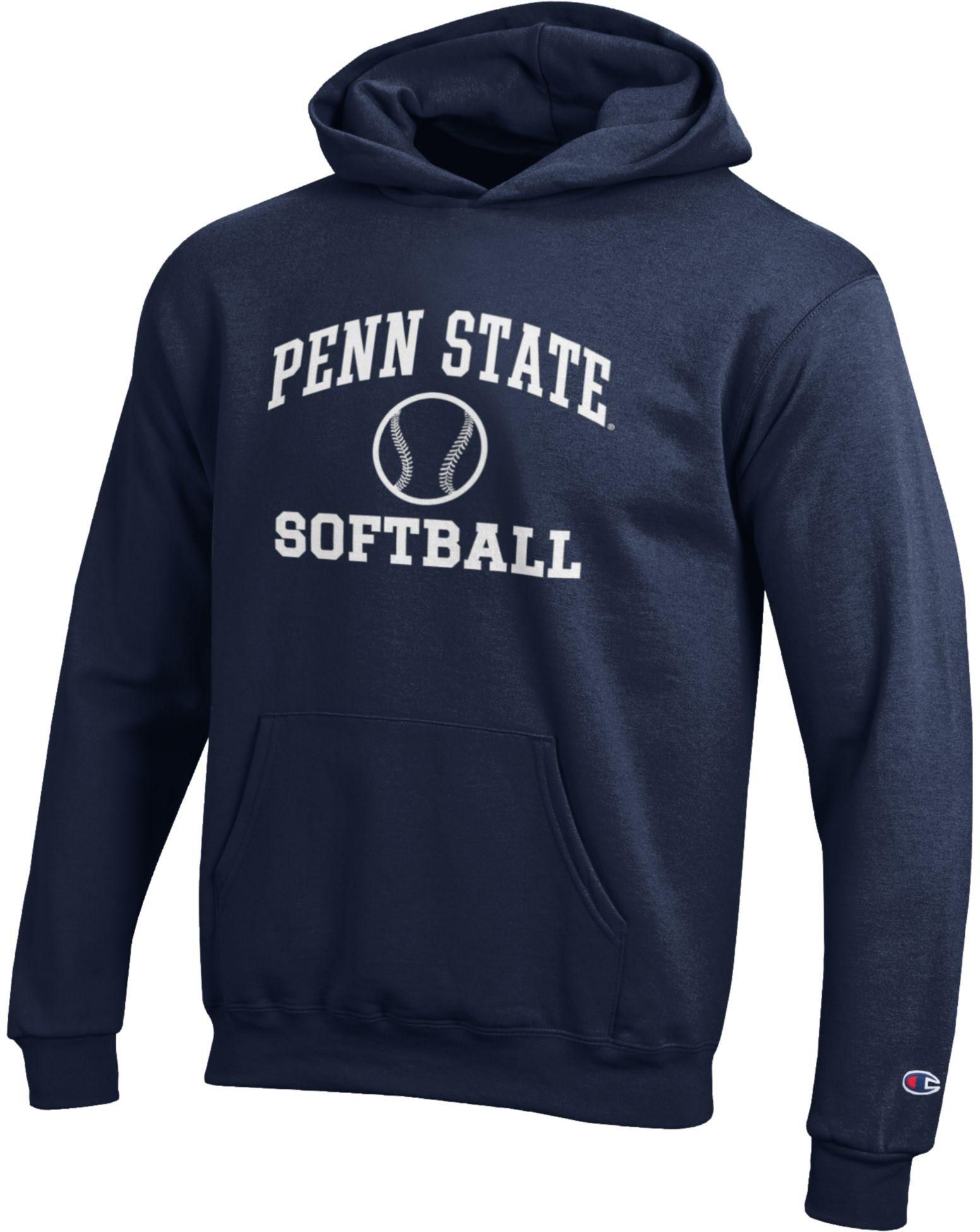 Champion Youth Penn State Nittany Lions Eco Powerblend Softball Hoodie