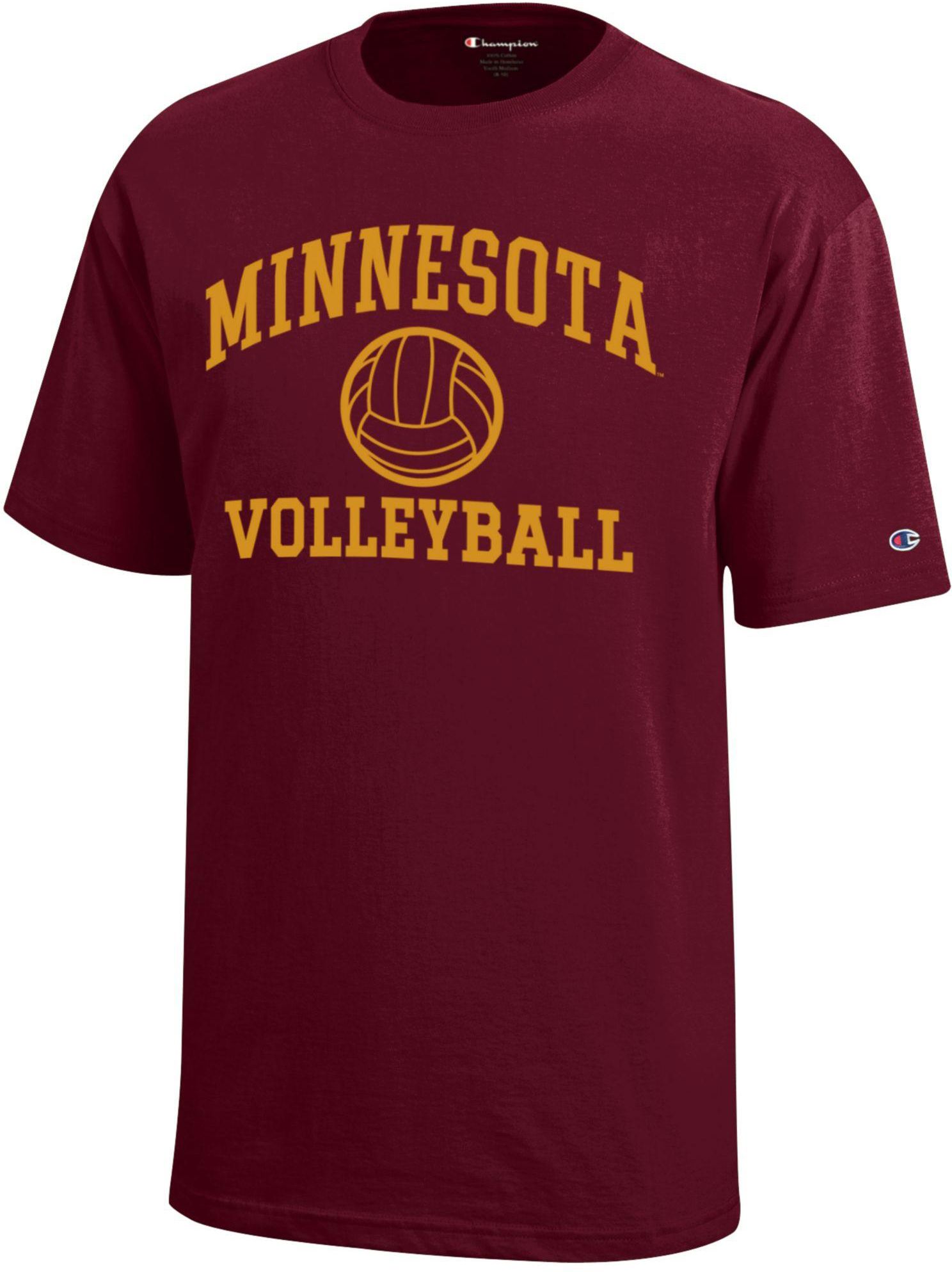 Champion Youth Minnesota Golden Gophers Jersey Volleyball T-Shirt