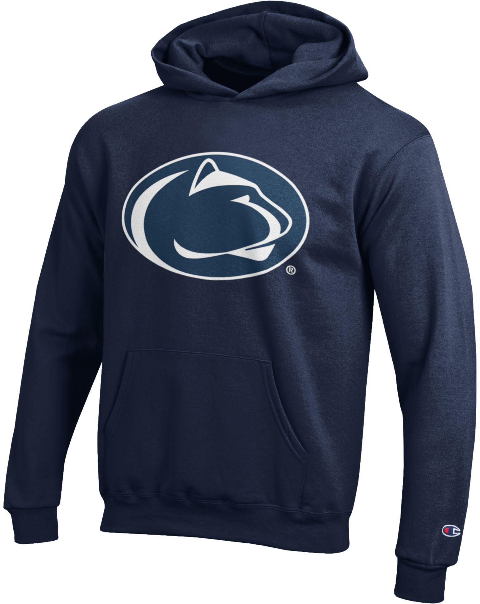Champion Youth Penn State Nittany Lions Eco Powerblend Blue Hoodie