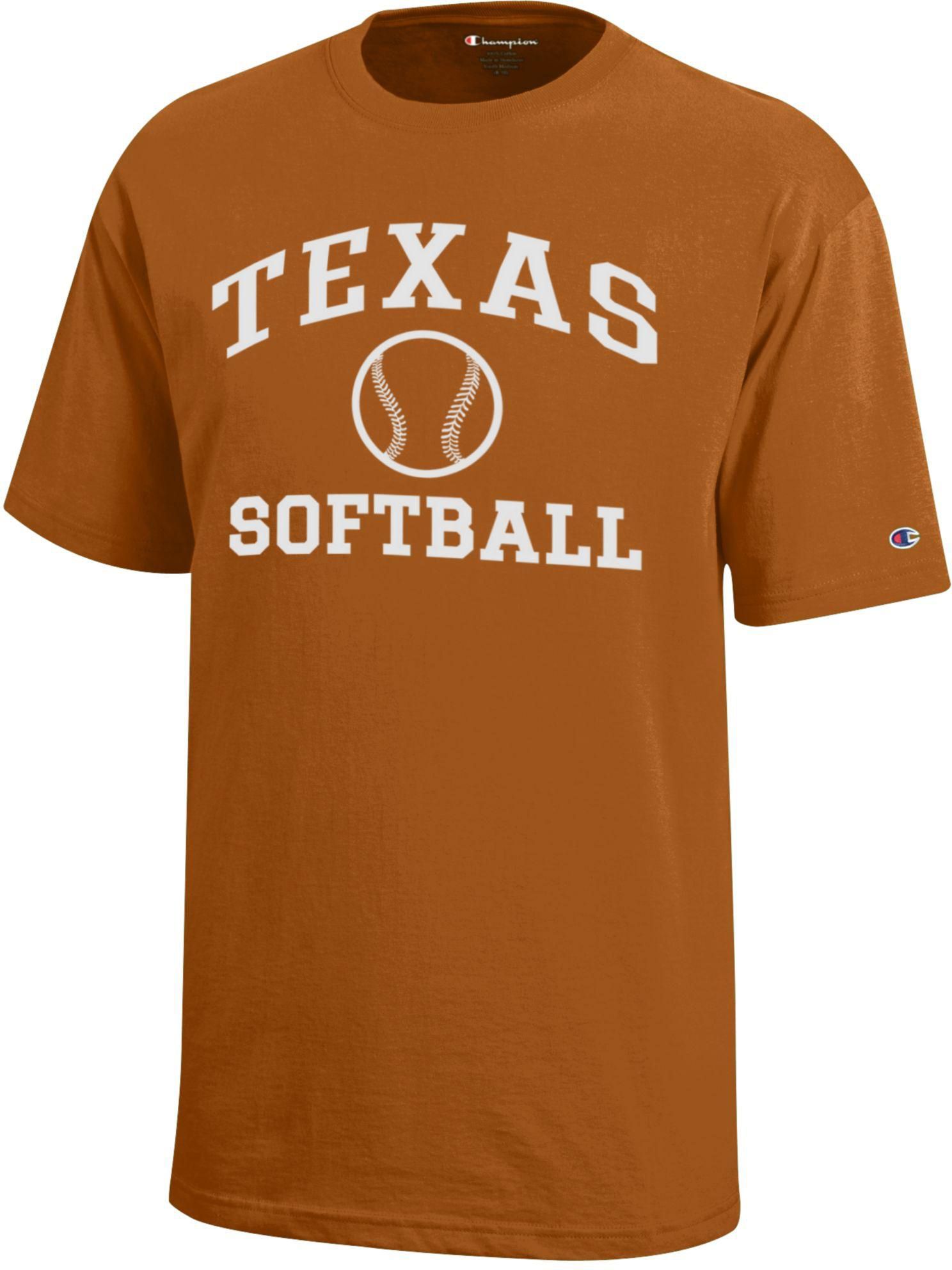 Champion Youth Texas Longhorns Jersey Softball T-Shirt