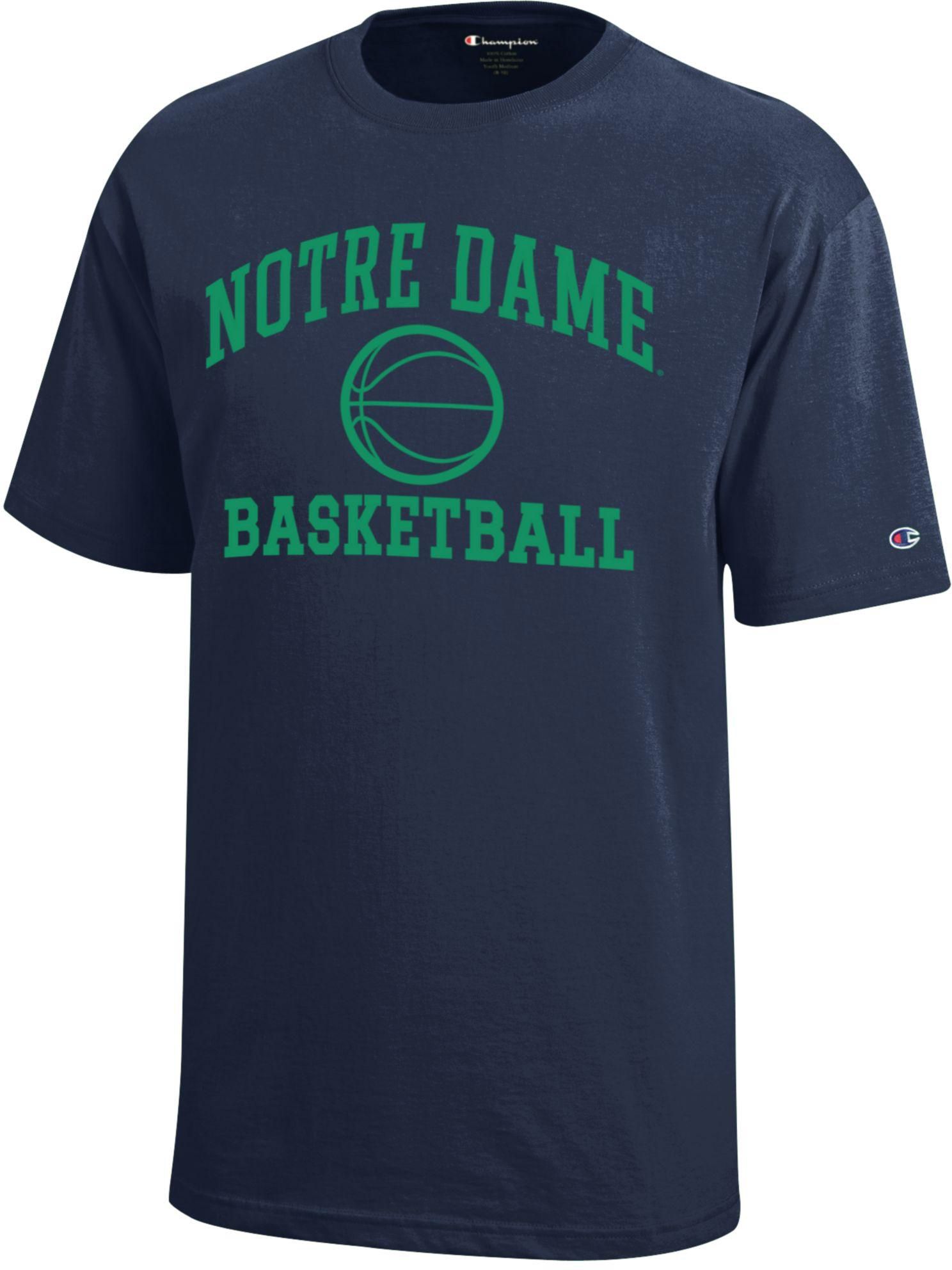 Champion Youth Notre Dame Fighting Irish Jersey Basketball T-Shirt