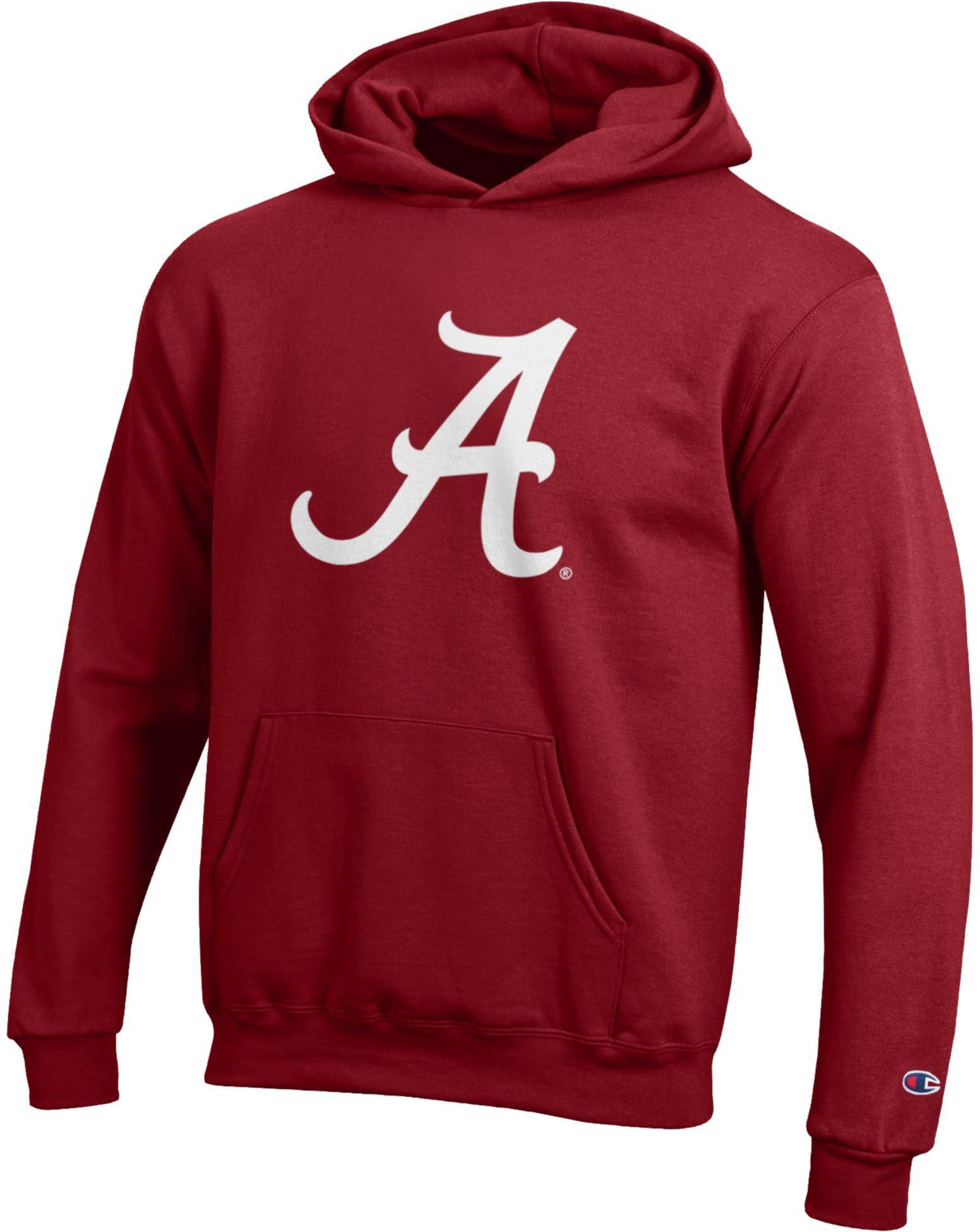 Champion Youth Alabama Crimson Tide Eco Powerblend Red Hoodie