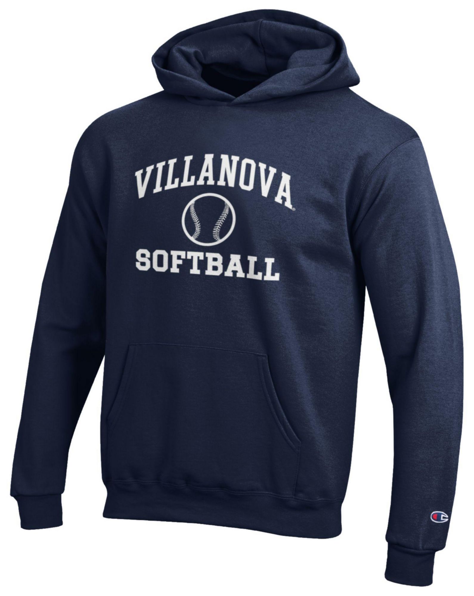 Champion Youth Villanova Wildcats Softball Eco Powerblend Hoodie