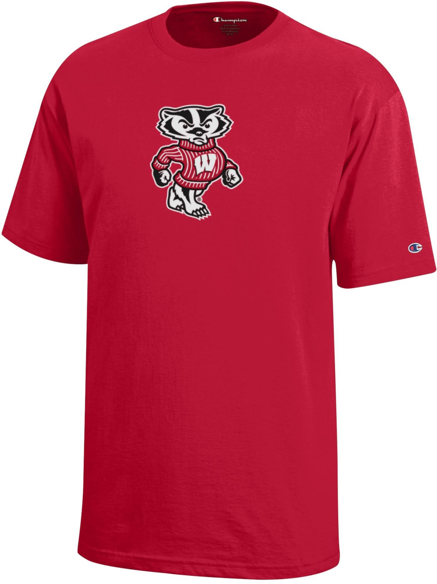 Champion Youth Wisconsin Badgers Jersey Red T-Shirt
