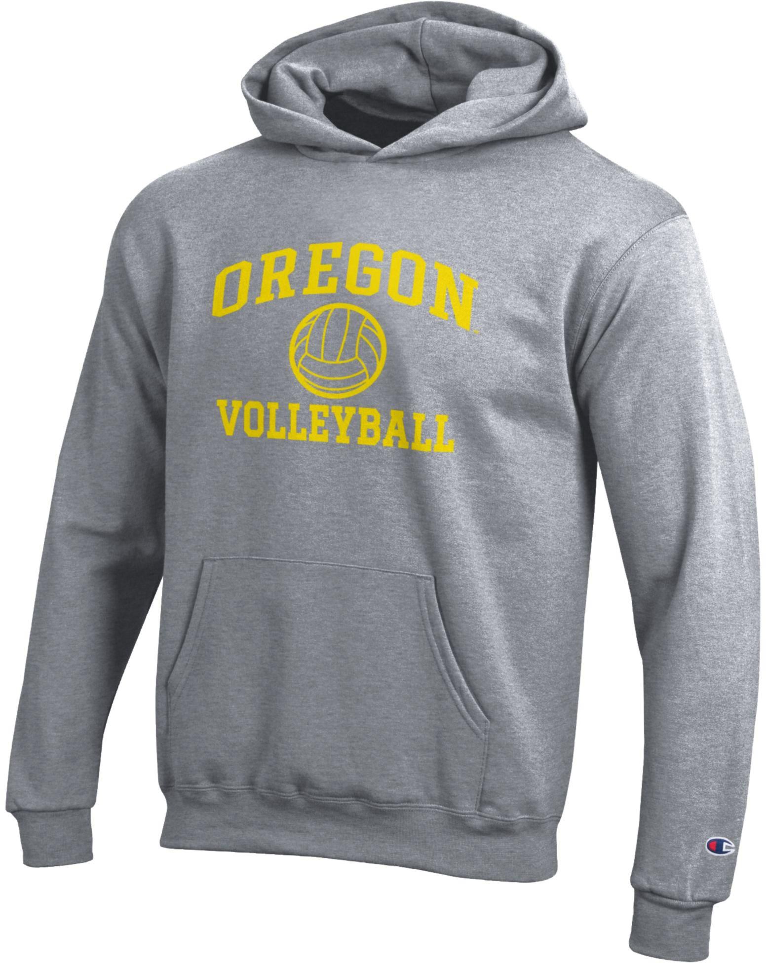 Champion Youth Oregon Ducks Eco Powerblend Volleyball Hoodie