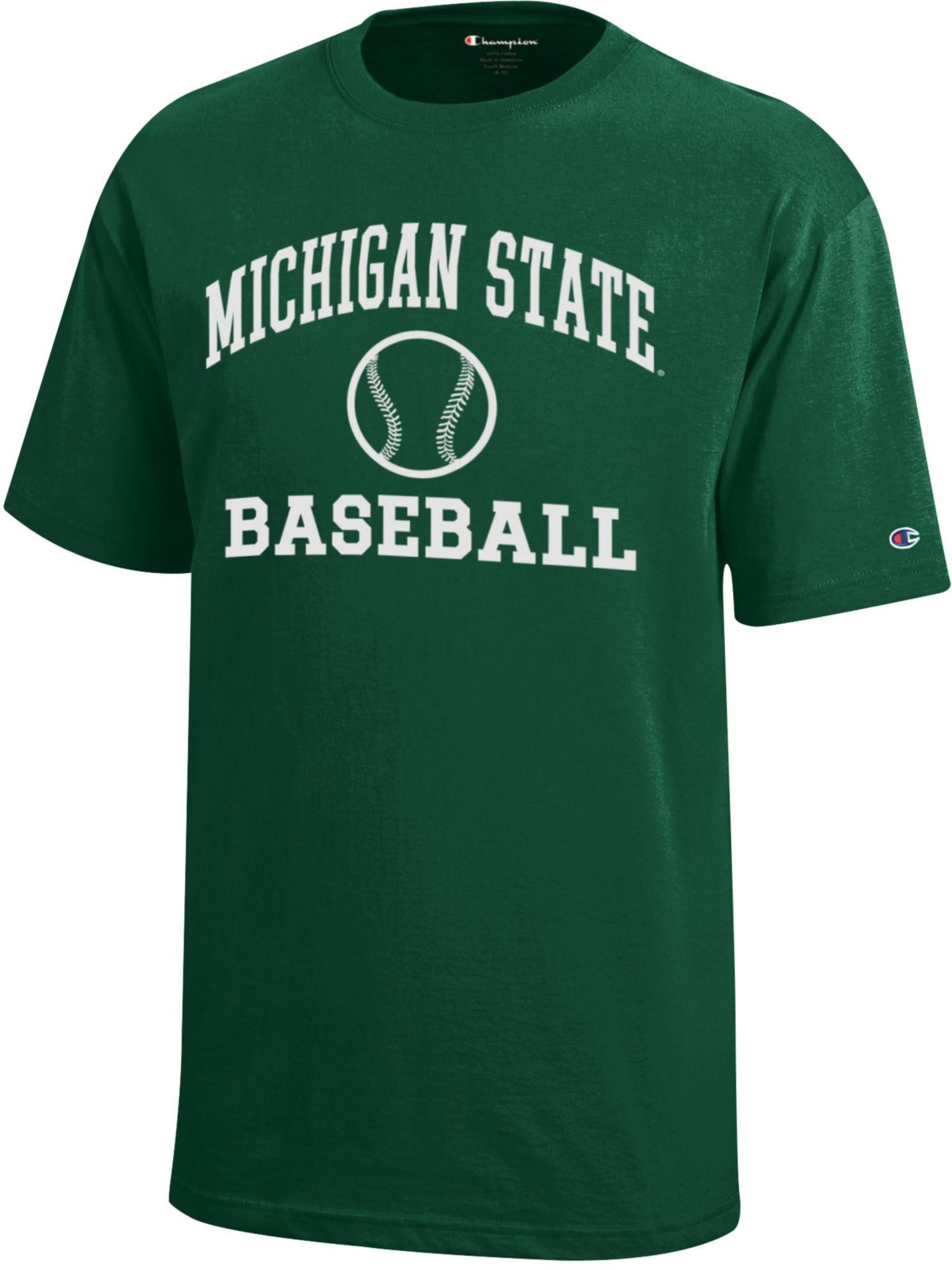 Champion Youth Michigan State Spartans Jersey Baseball T-Shirt