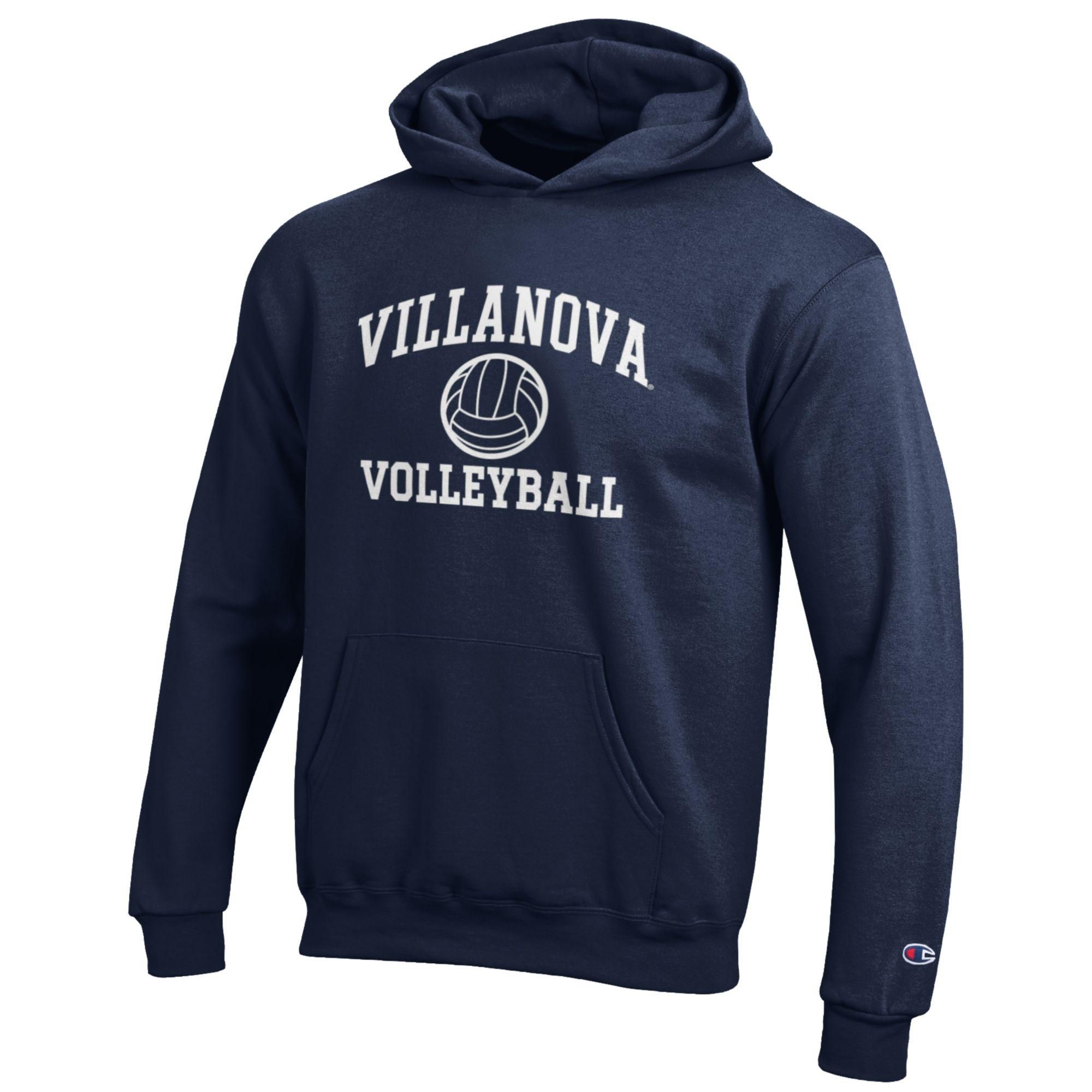 Champion Youth Villanova Wildcats Volleyball Eco Powerblend Hoodie