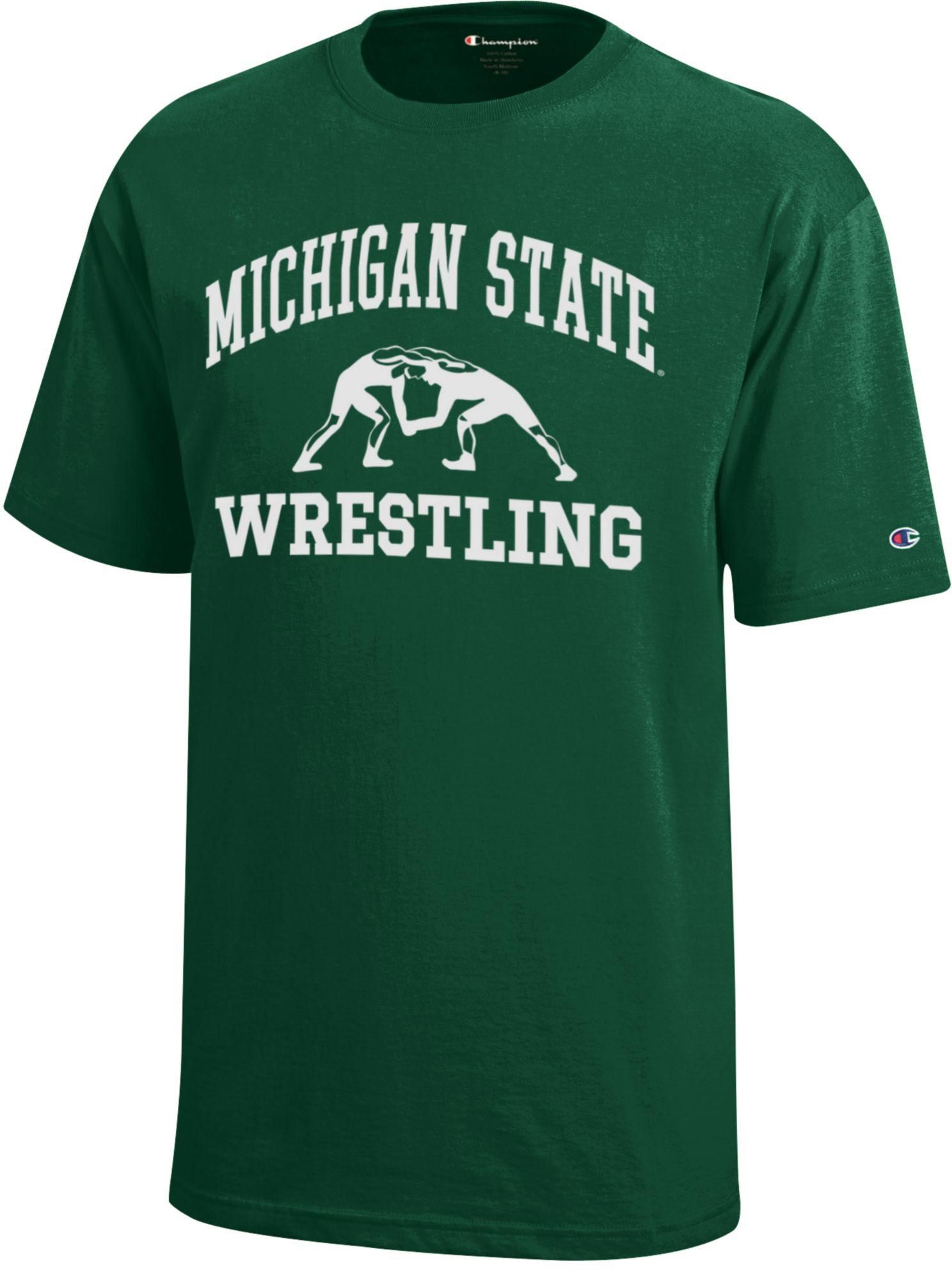 Champion Youth Michigan State Spartans Jersey Wrestling T-Shirt