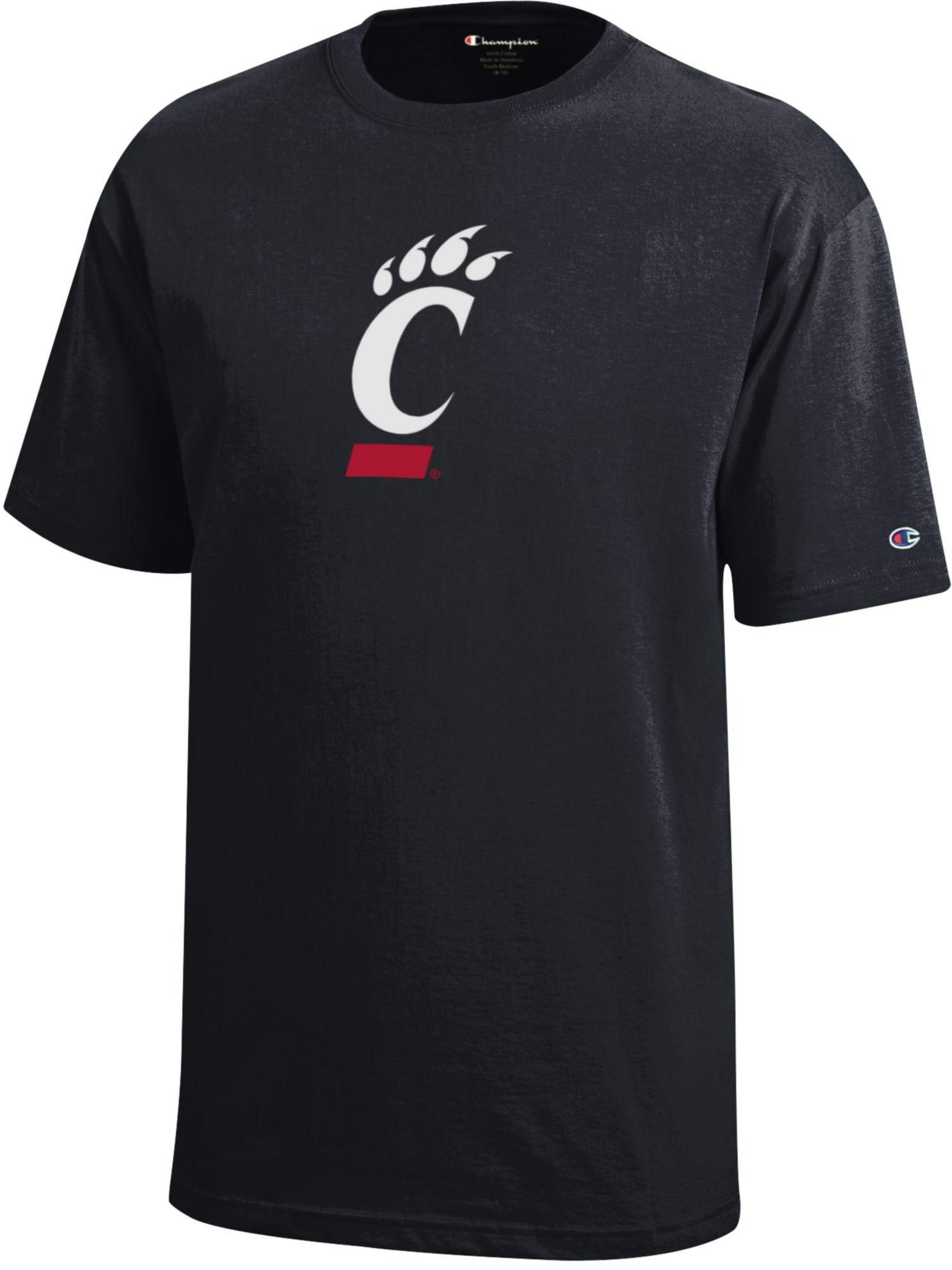 Champion Youth Cincinnati Bearcats Jersey Black T-Shirt
