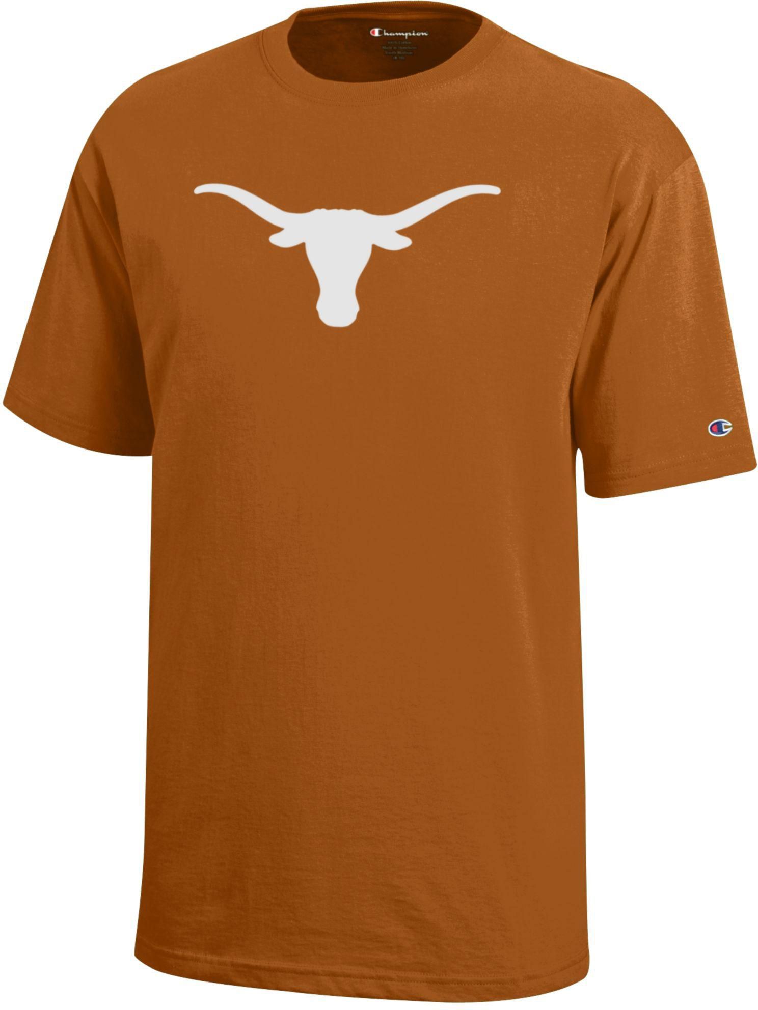 Champion Youth Texas Longhorns Jersey Orange T-Shirt