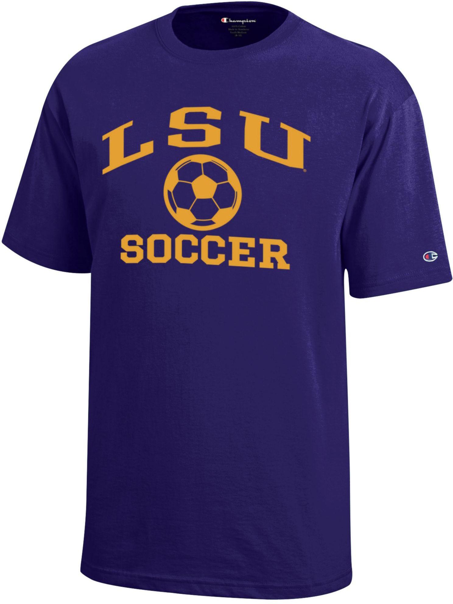 Champion Youth LSU Tigers Jersey Soccer T-Shirt
