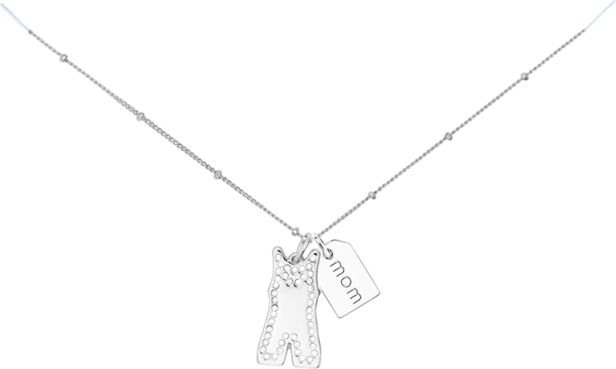Chelsea Charles Wrestling Mom Pave' Double Charm Necklace