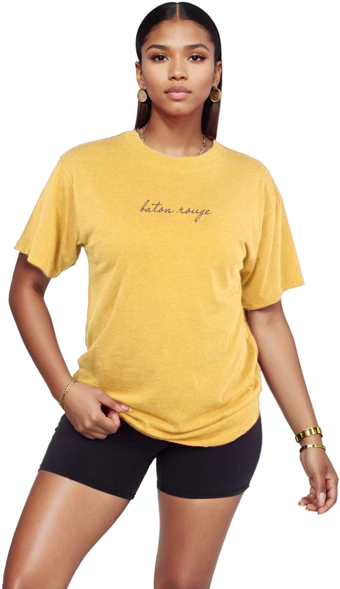 chicka-d Women's Baton Rouge Gold Heritage T-Shirt