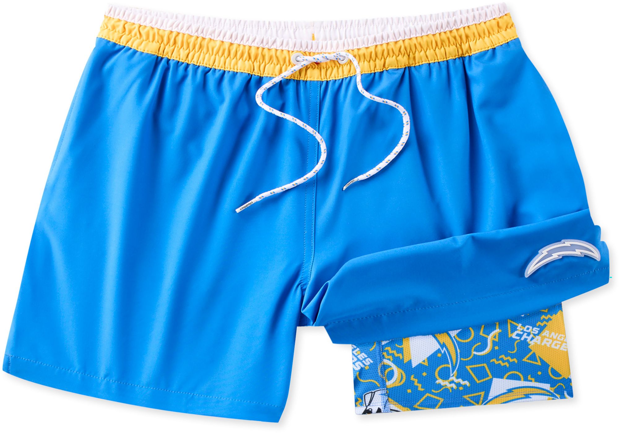 chubbies Men's Los Angeles Chargers Secret Swim Trunks